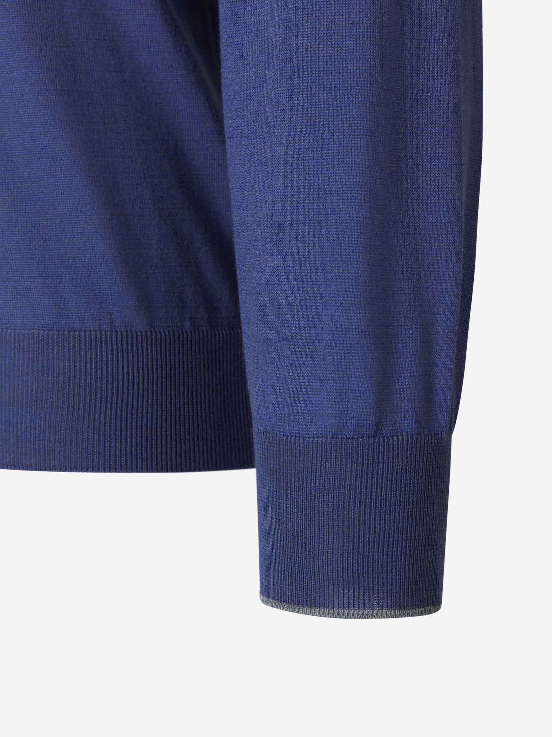 Outlet online Santa Eulalia Hombre Jersey Algodón y Seda color Azul Noche sku 542-002064 01 - Foto 8