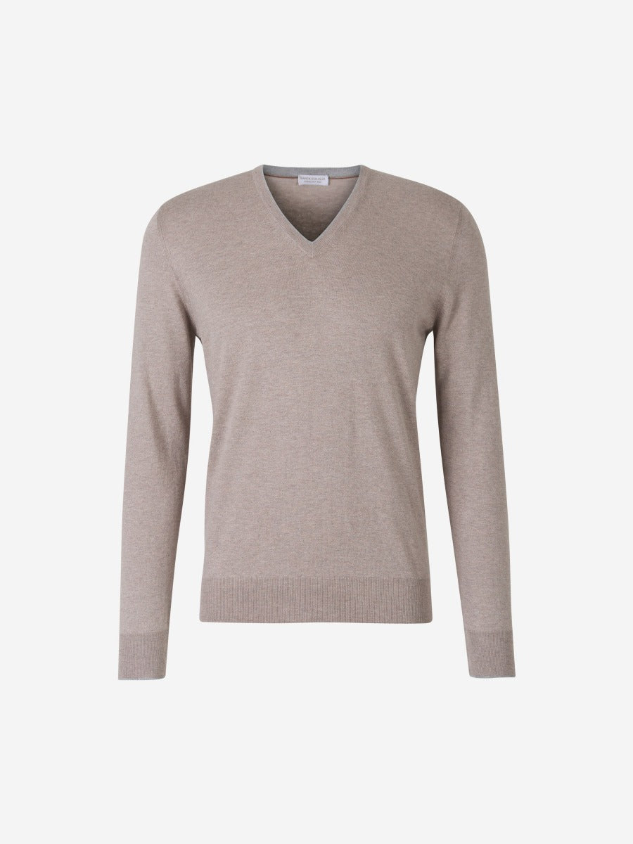 Outlet online Santa Eulalia Hombre Jersey Algodón y Seda color Azul Noche sku 542-002064 01 - Foto 17