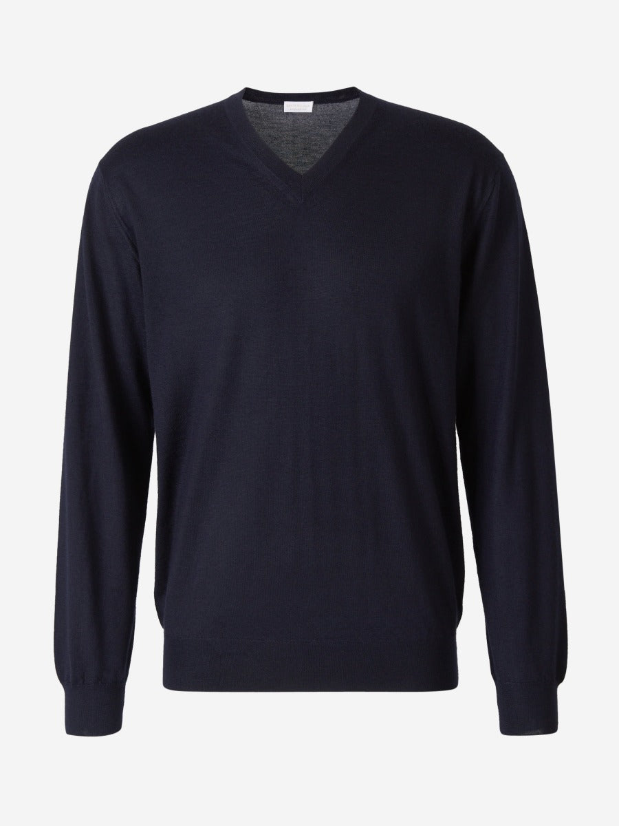Outlet online Santa Eulalia Hombre Jersey Cuello Pico color Azul Noche sku 542-002092 03 - Foto 1
