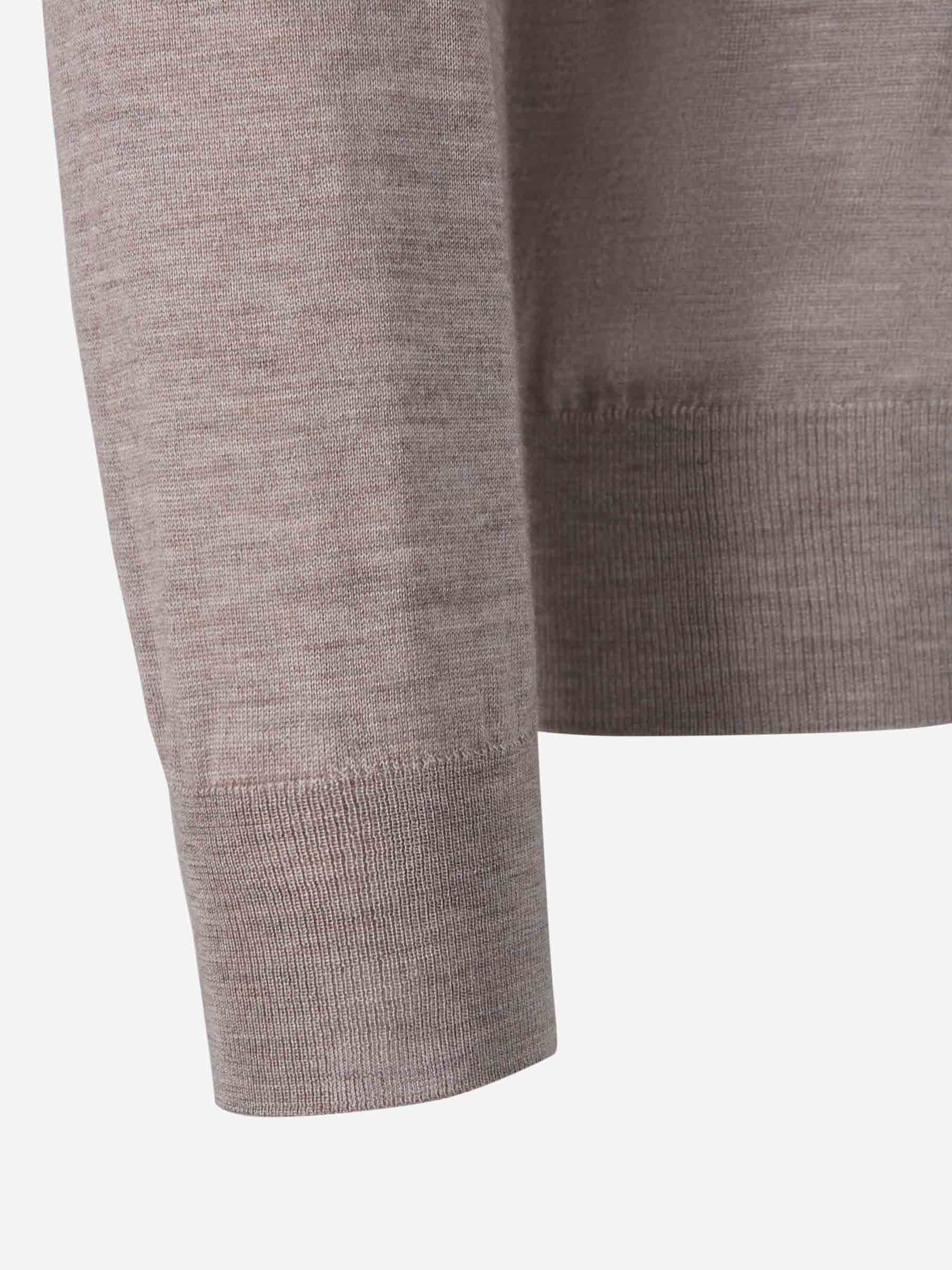 Outlet online Santa Eulalia Hombre Jersey Cuello Pico color Beige sku 542-002092 08 - Foto 4