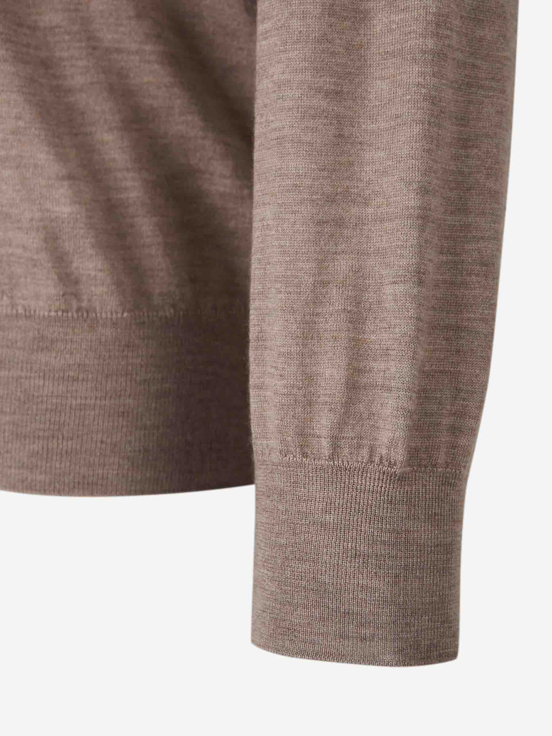 Outlet online Santa Eulalia Hombre Jersey Cuello Pico color Beige sku 542-002092 08 - Foto 5