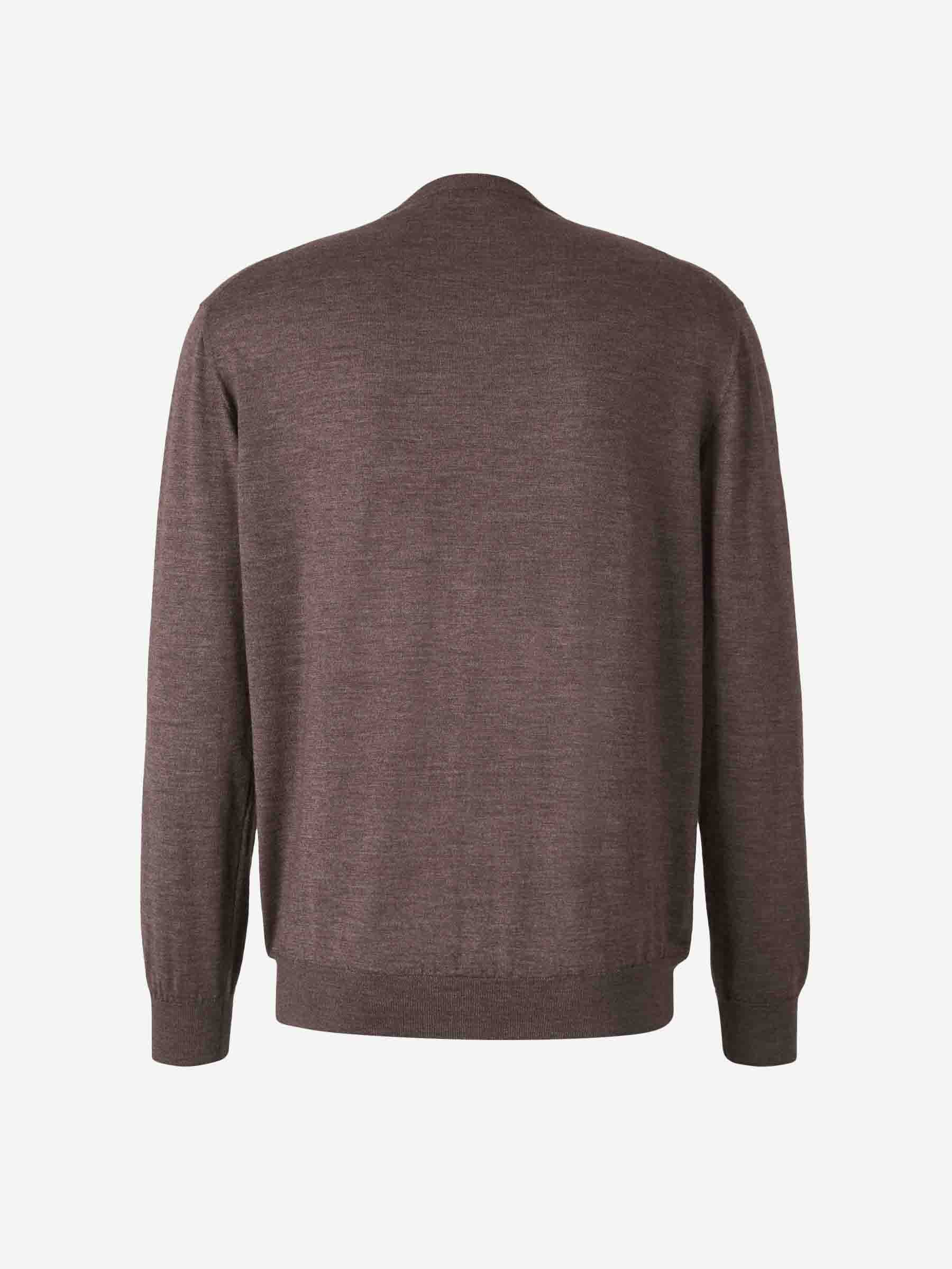 Outlet online Santa Eulalia Hombre Jersey Cashmere Y Seda color Marrón sku 542-002092 14 - Foto 2