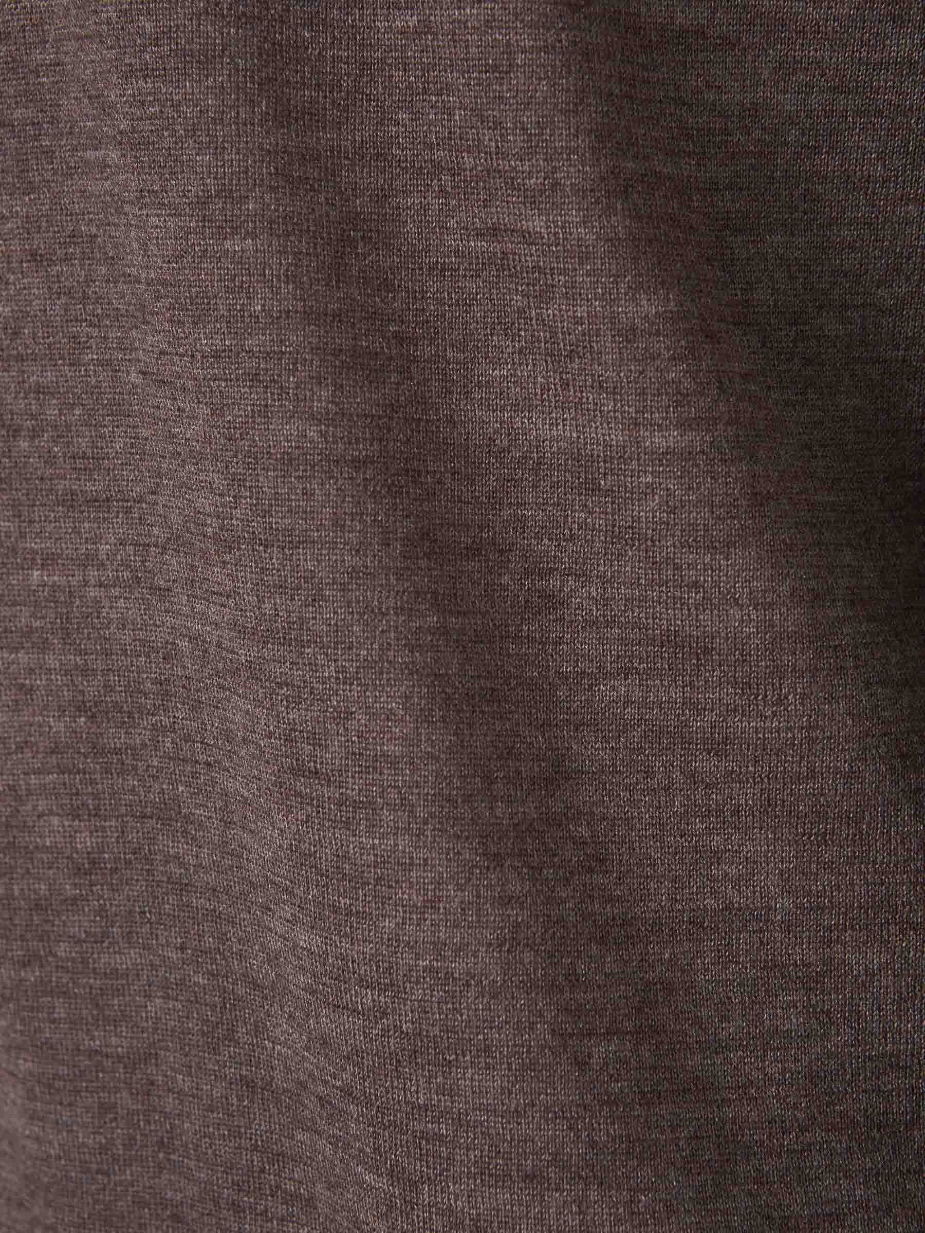 Outlet online Santa Eulalia Hombre Jersey Cashmere Y Seda color Marrón sku 542-002092 14 - Foto 4