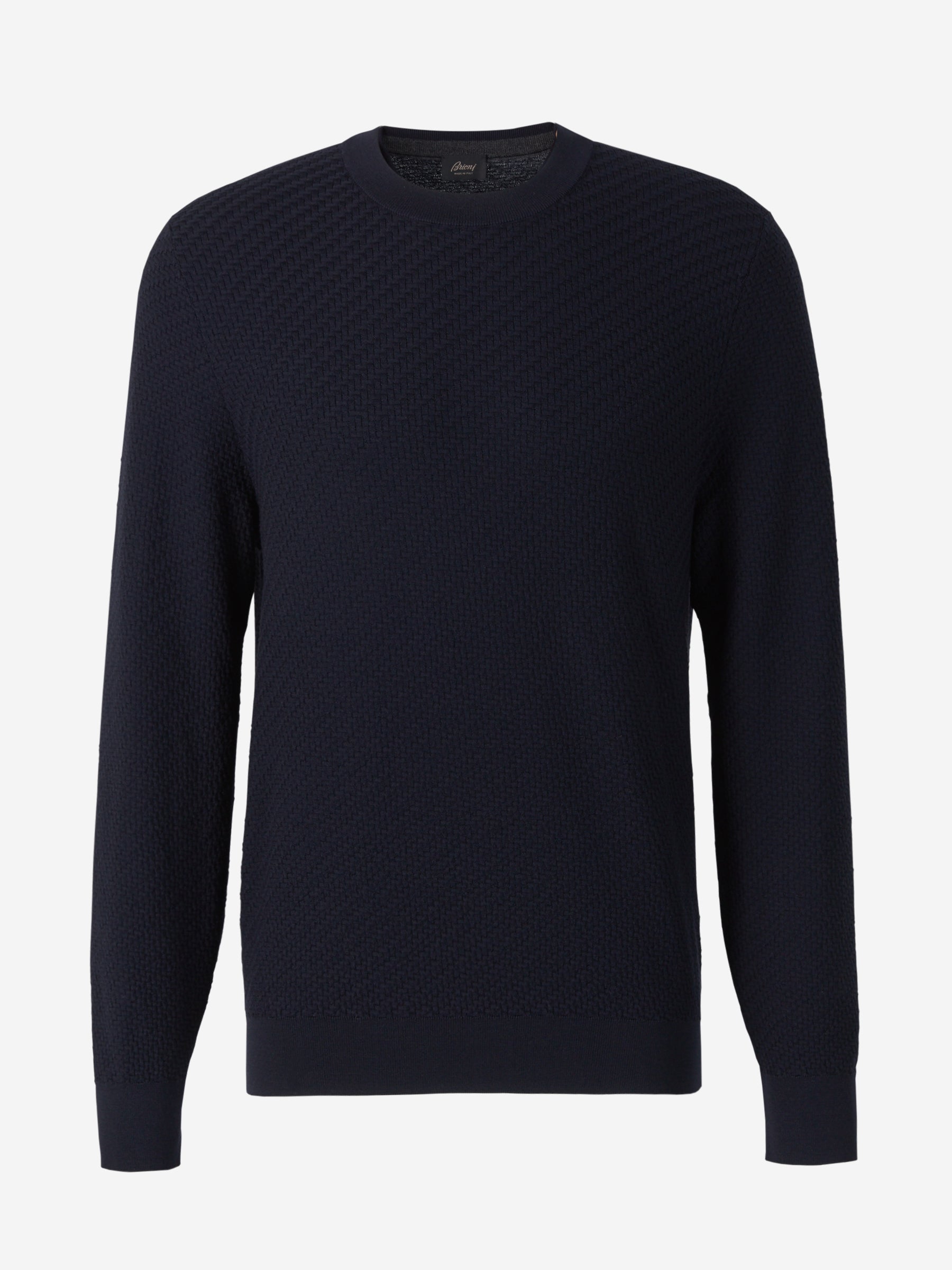 Outlet online Brioni Hombre Jersey Punto Lana color Burdeos sku 542-002114 02 - Foto 1