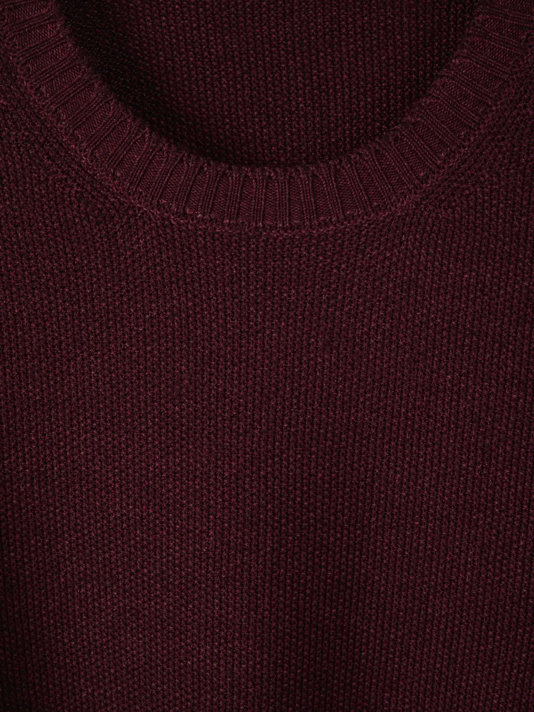 Outlet online Santa Eulalia Hombre Jersey Punto Lana color Rojo Cereza sku 542-002125 04 - Foto 3