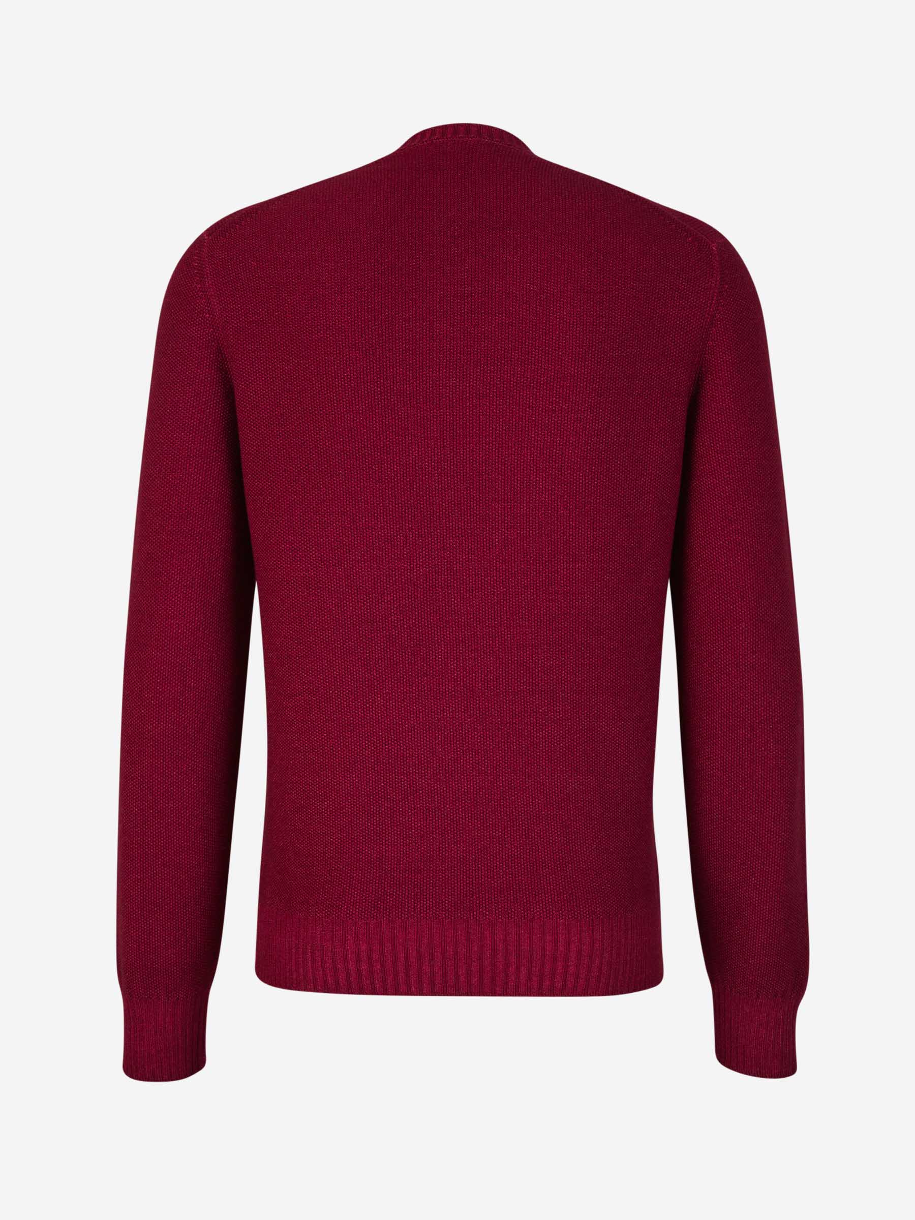 Outlet online Santa Eulalia Hombre Jersey Punto Lana color Rojo Cereza sku 542-002125 04 - Foto 14