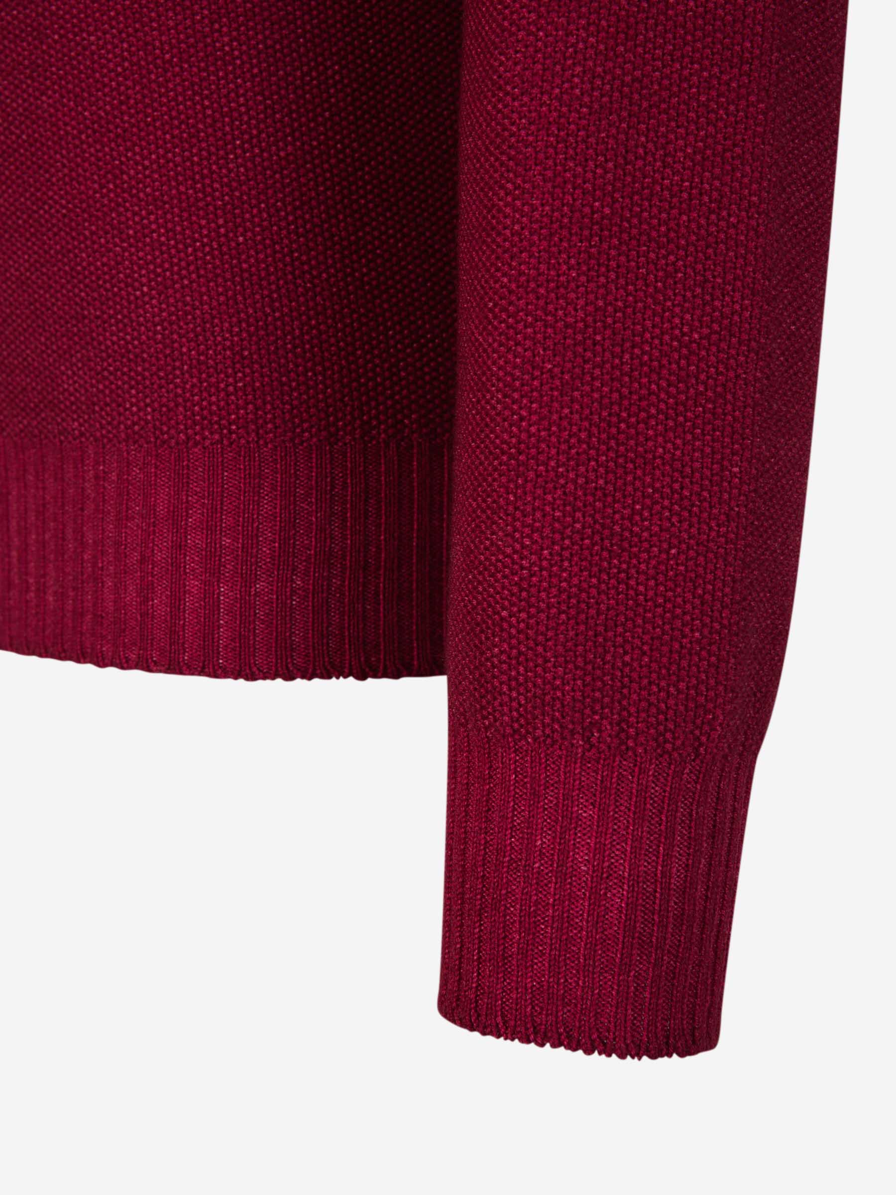 Outlet online Santa Eulalia Hombre Jersey Punto Lana color Rojo Cereza sku 542-002125 04 - Foto 16