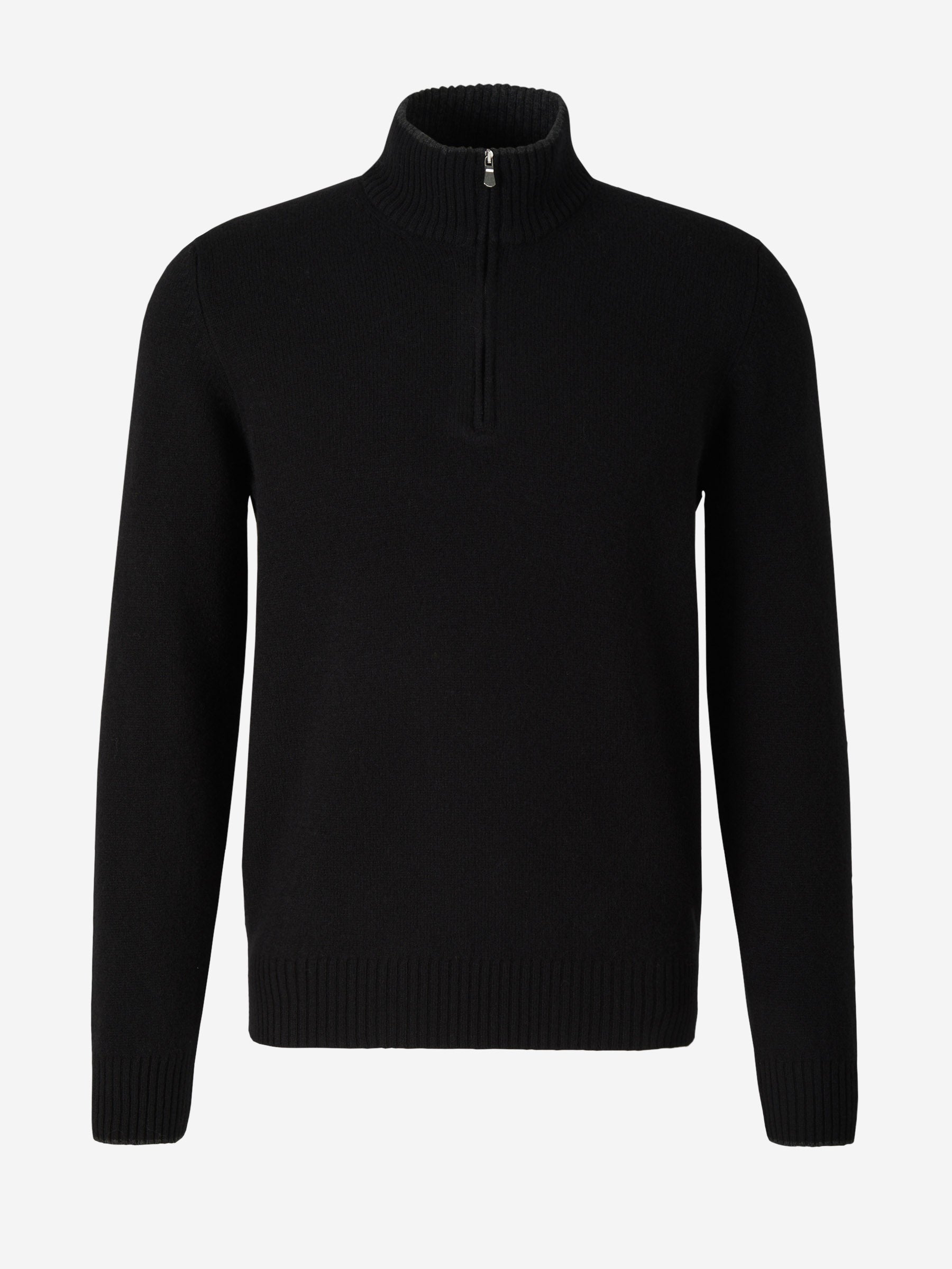 Outlet online Santa Eulalia Hombre Cárdigan Cuello Contraste Lana color Negro sku 542-002128 01 - Foto 1