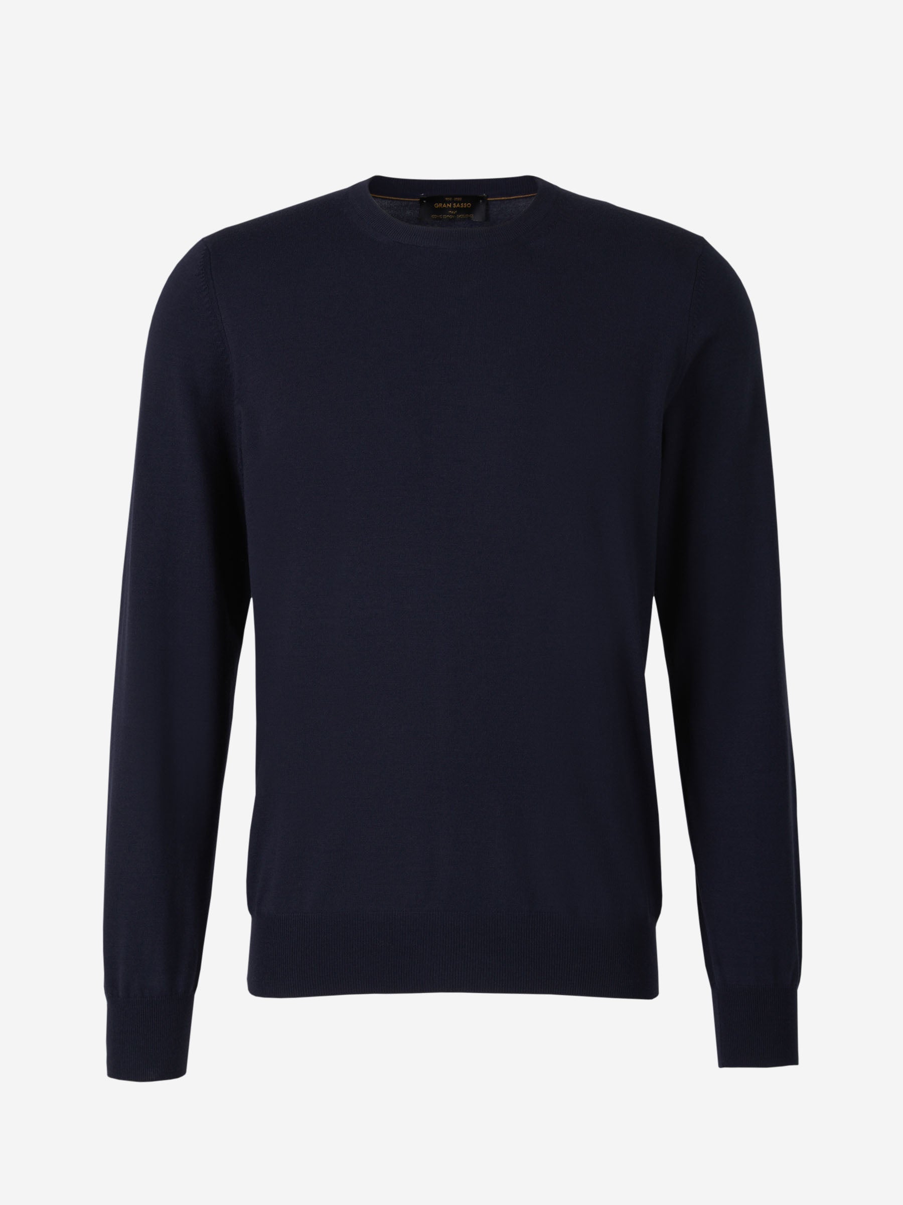 Outlet online Gran Sasso Hombre Jersey Cuello Redondo color Azul Noche sku 542-002147 01 - Foto 1