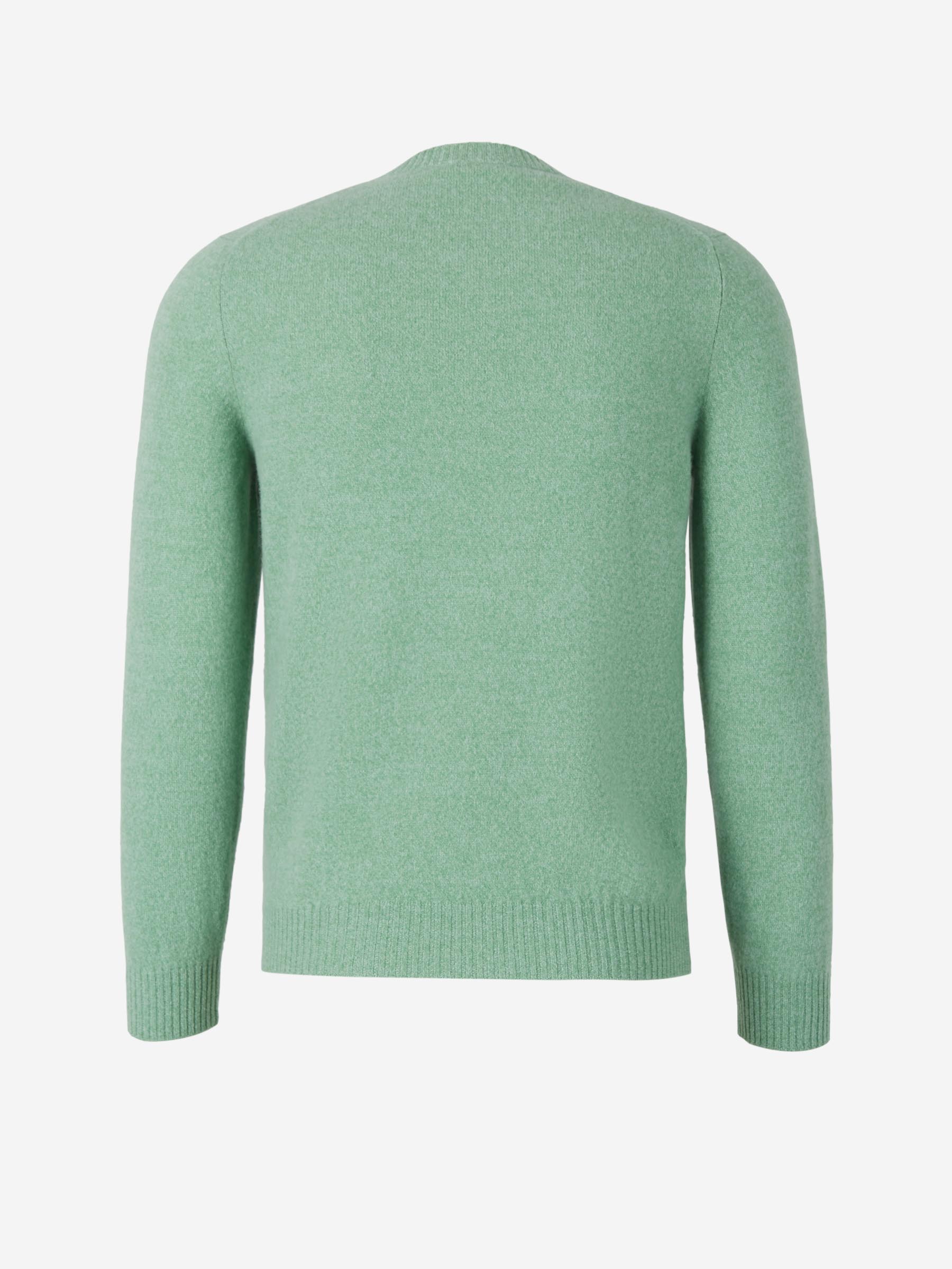 Outlet online Santa Eulalia Hombre Jersey Pico Cashmere color Verde Claro sku 542-002150 01 - Foto 2