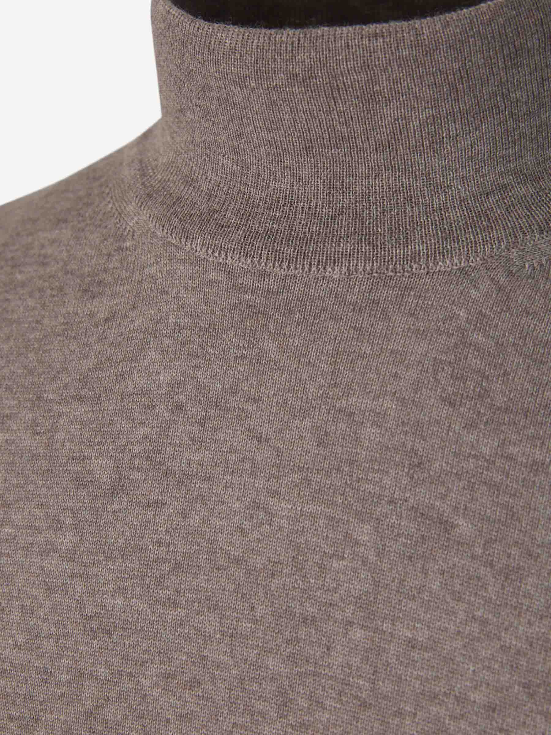 Outlet online Canali Hombre Jersey Extrafino Lana color Taupe sku 542-002189 01 - Foto 3
