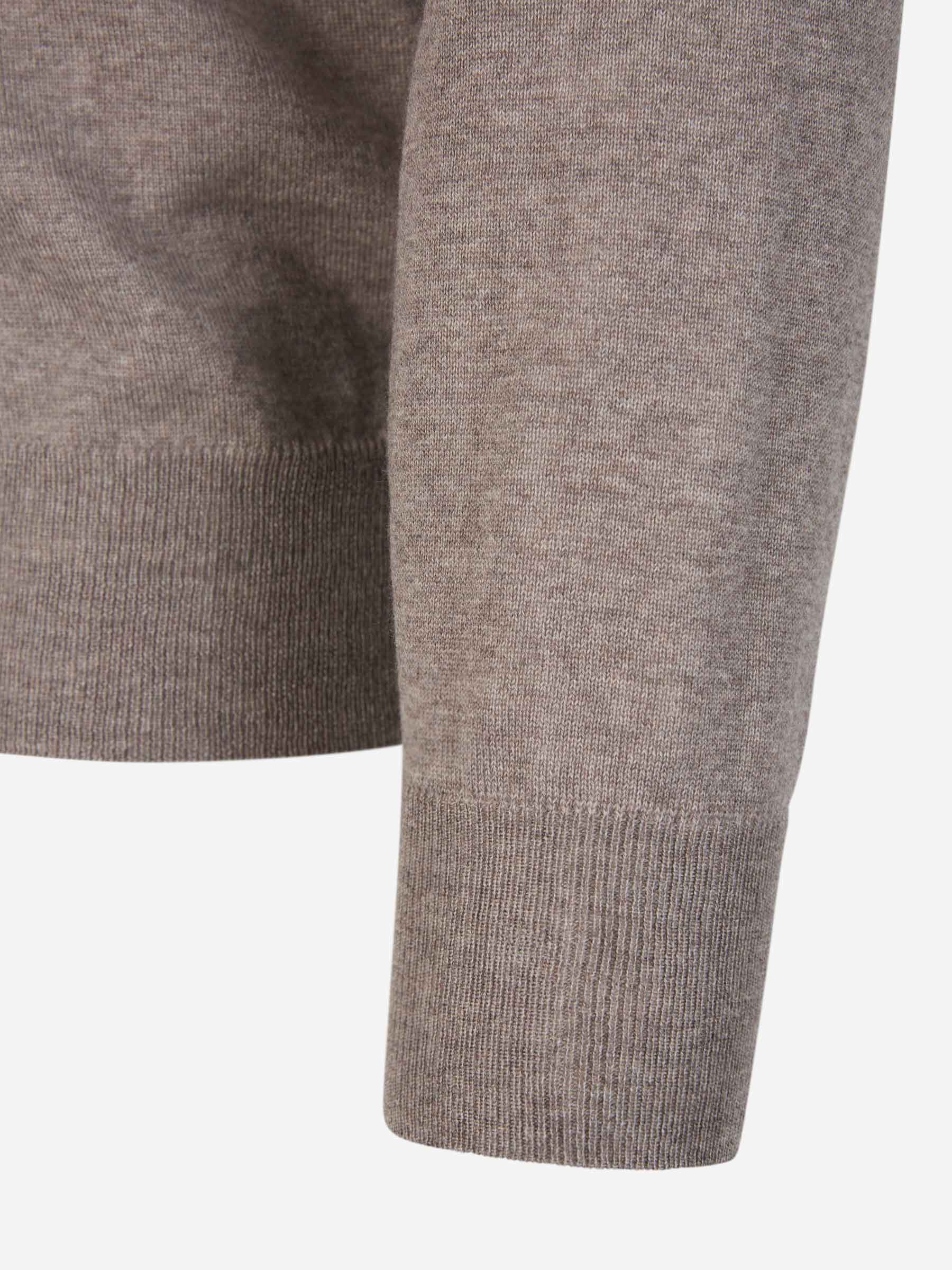Outlet online Canali Hombre Jersey Extrafino Lana color Taupe sku 542-002189 01 - Foto 4
