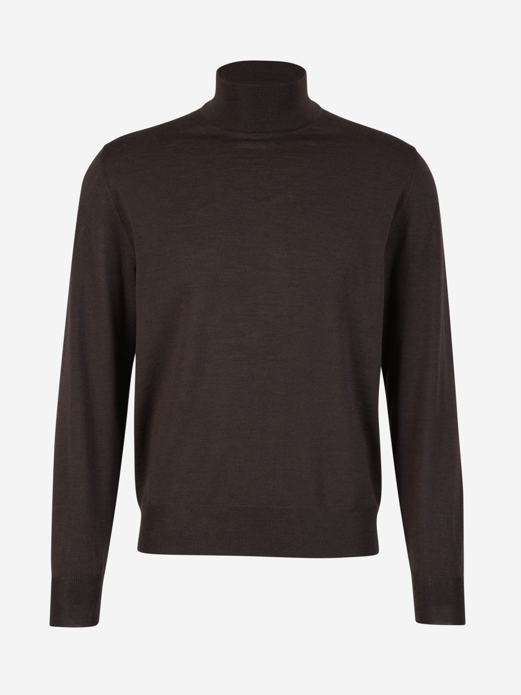 Outlet online Canali Hombre Jersey Extrafino Lana color Marron sku 542-002189 03 - Foto 1