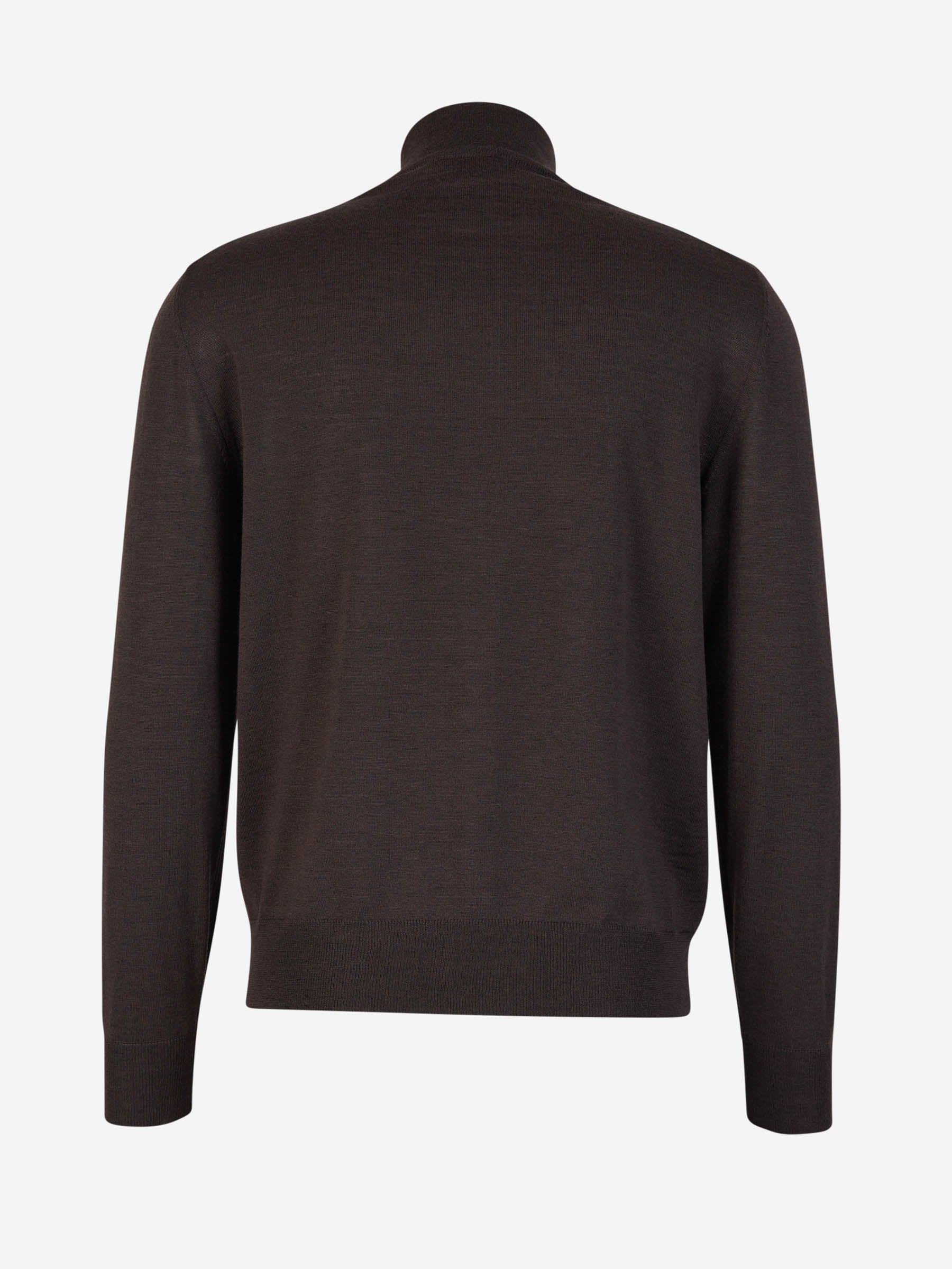 Outlet online Canali Hombre Jersey Extrafino Lana color Marron sku 542-002189 03 - Foto 2