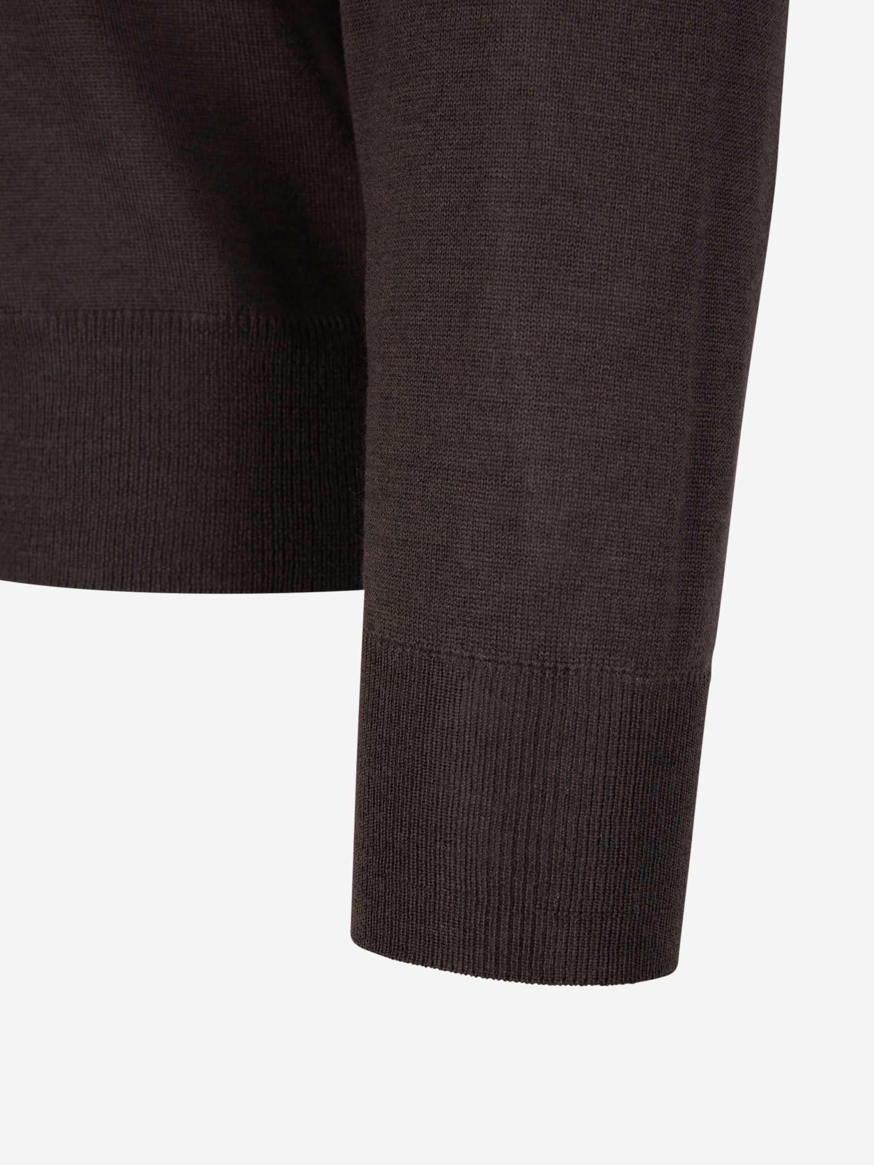 Outlet online Canali Hombre Jersey Extrafino Lana color Marron sku 542-002189 03 - Foto 4