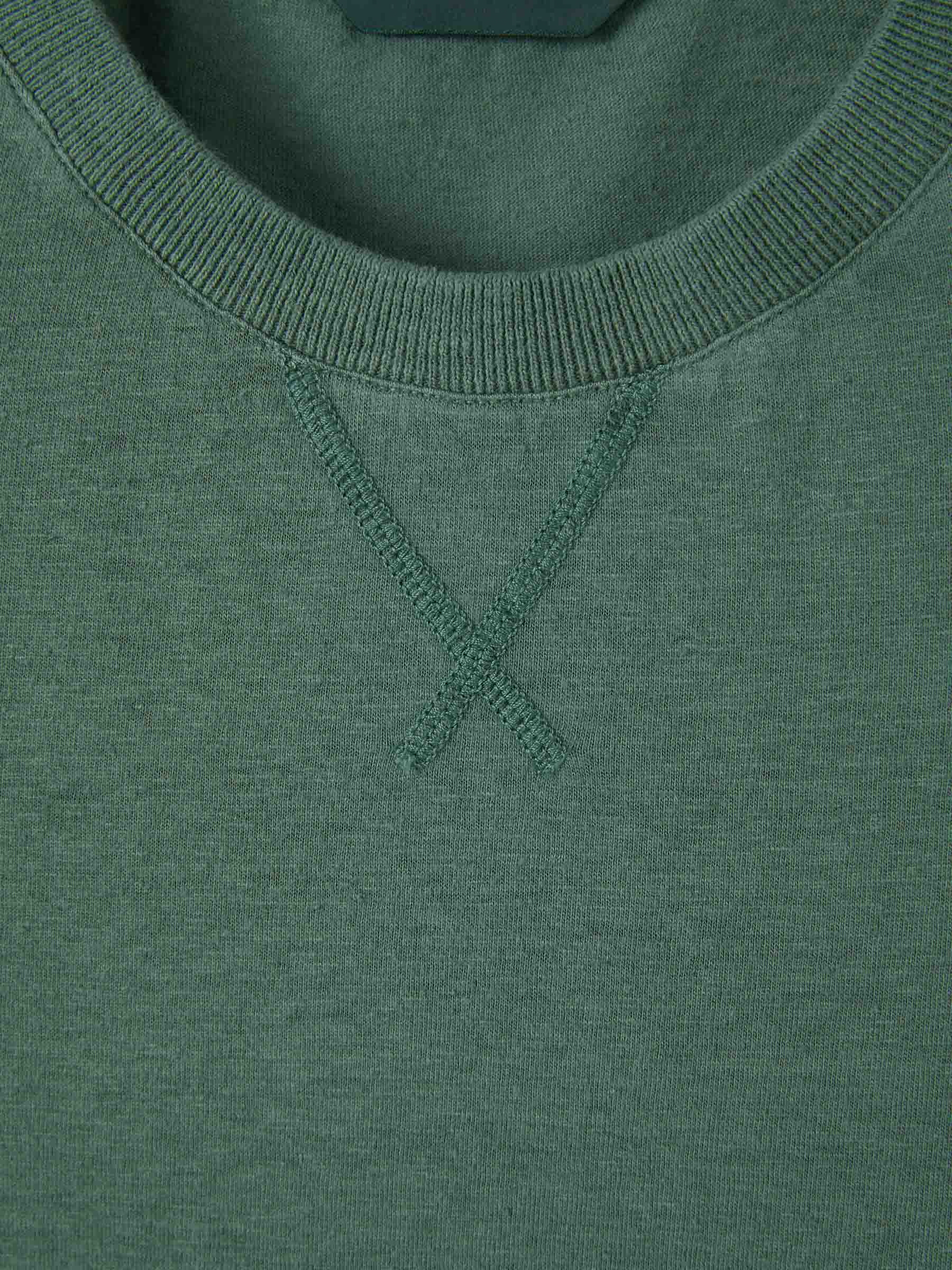 Outlet online Zanone Hombre Sudadera Cuello Redondo color Turquesa sku 542-002214 01 - Foto 3