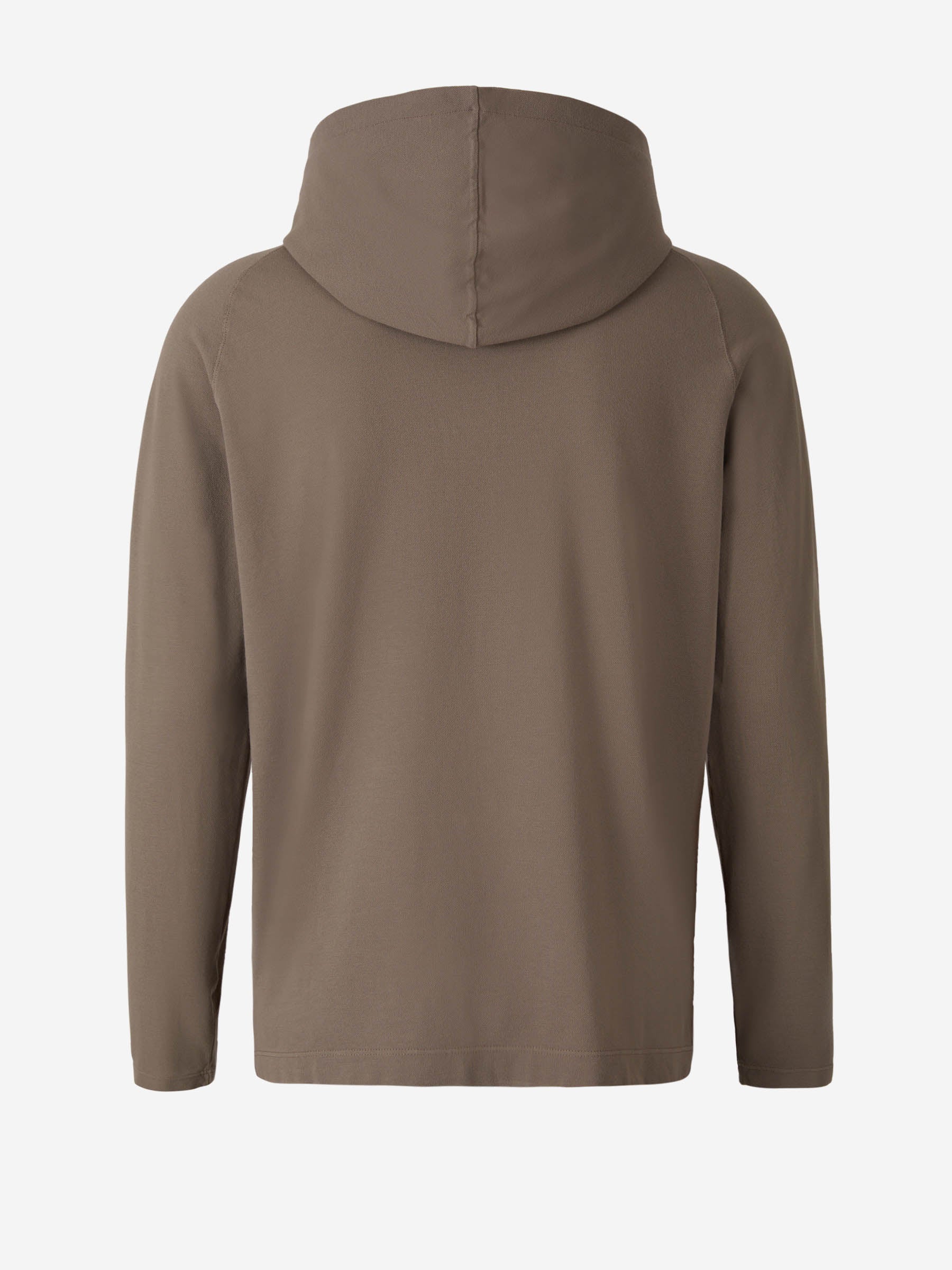 Outlet online Zanone Hombre Jersey Capucha Algodón color Verde Militar sku 542-002215 02 - Foto 5