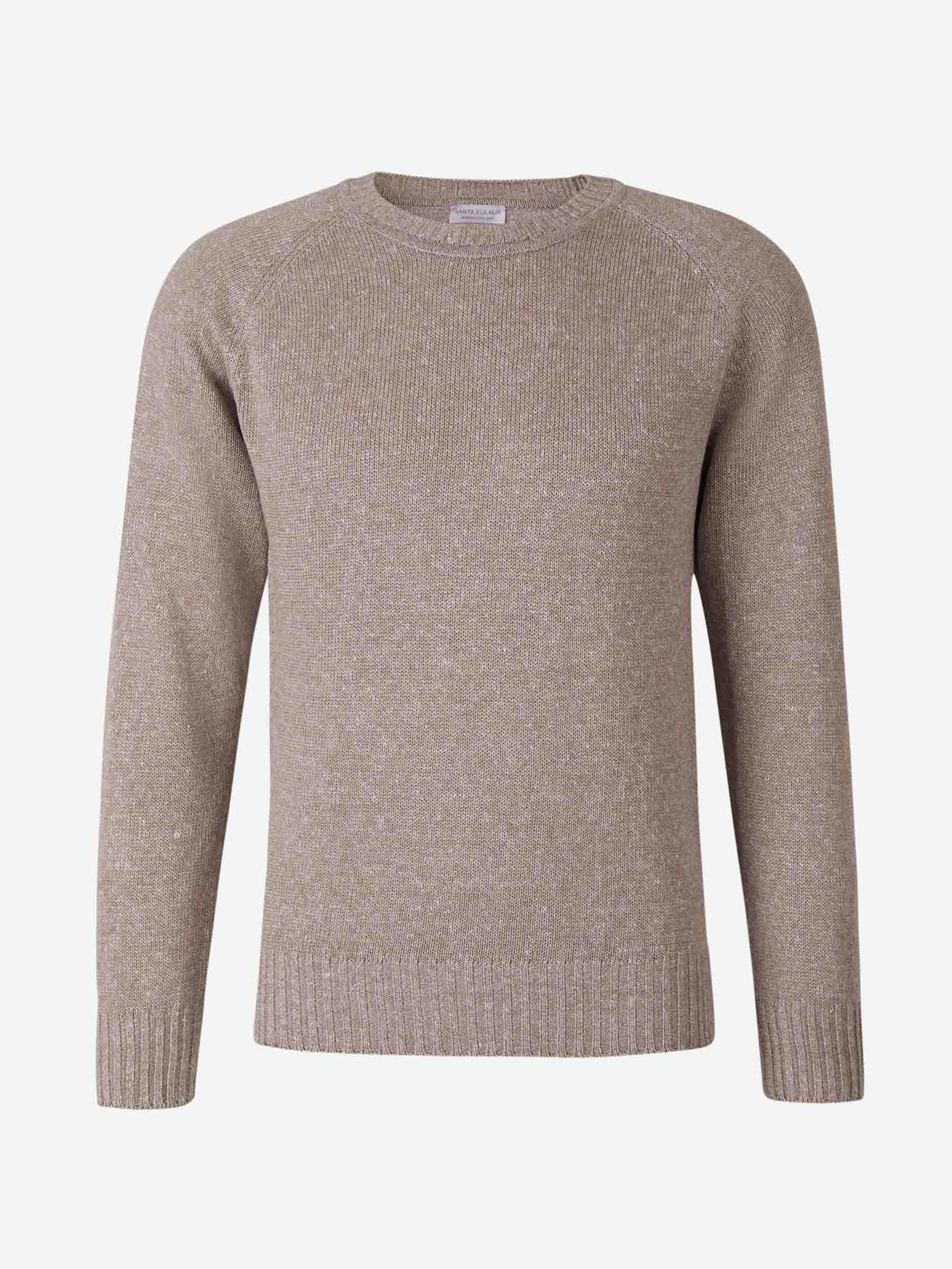 Outlet online Santa Eulalia Hombre Jersey Punto Lino color Topo sku 542-002218 01 - Foto 1