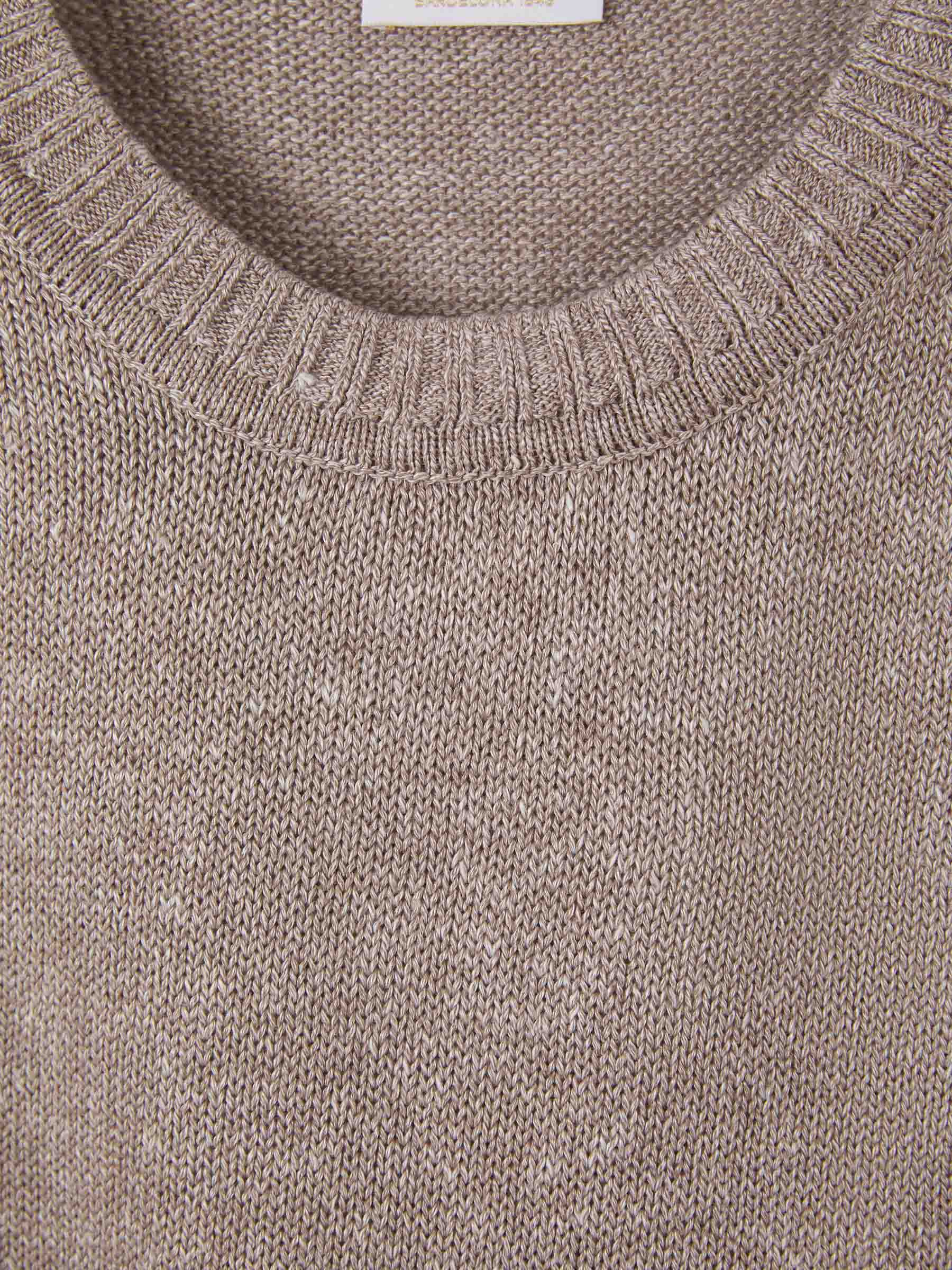 Outlet online Santa Eulalia Hombre Jersey Punto Lino color Topo sku 542-002218 01 - Foto 3