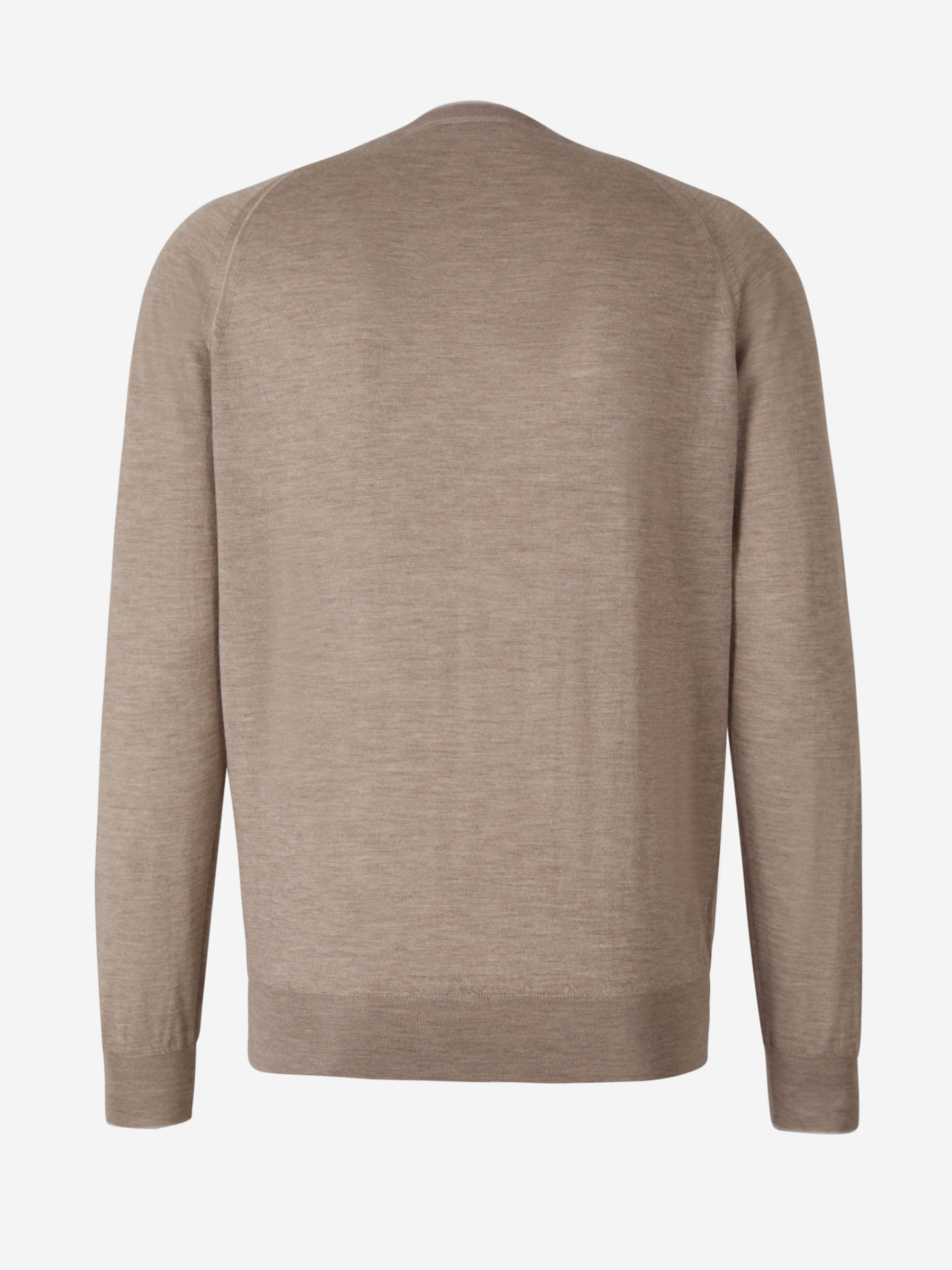 Outlet online Cruciani Hombre Jersey Cashmere Y Seda color Verde Oscuro sku 542-002220 02 - Foto 2