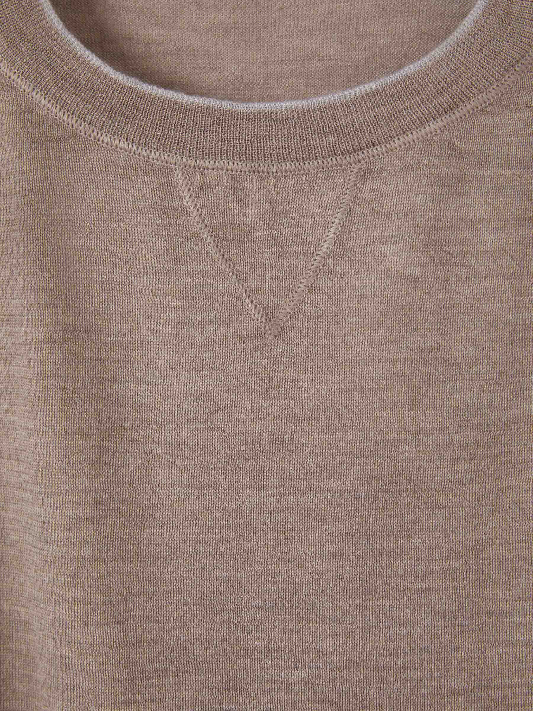 Outlet online Cruciani Hombre Jersey Cashmere Y Seda color Azul Marino sku 542-002220 03 - Foto 3
