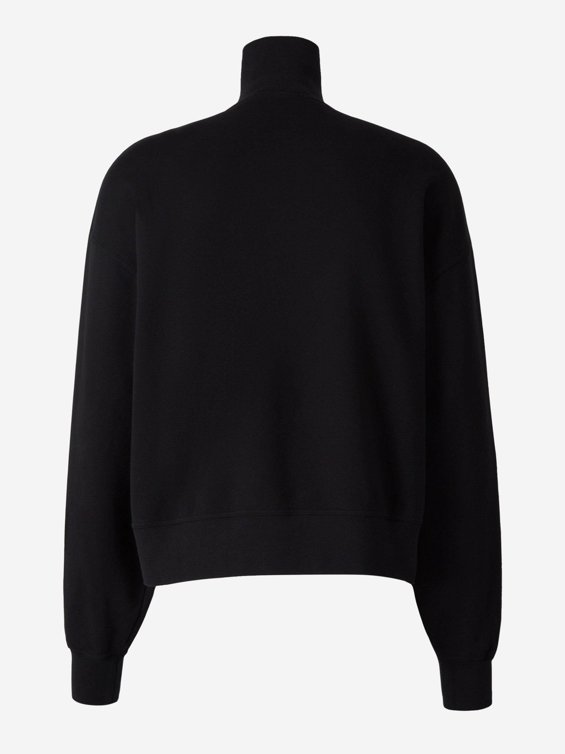 Outlet online Palm Angels Hombre Sudadera Cuello Cremallera color Negro sku 542-002267 01 - Foto 2