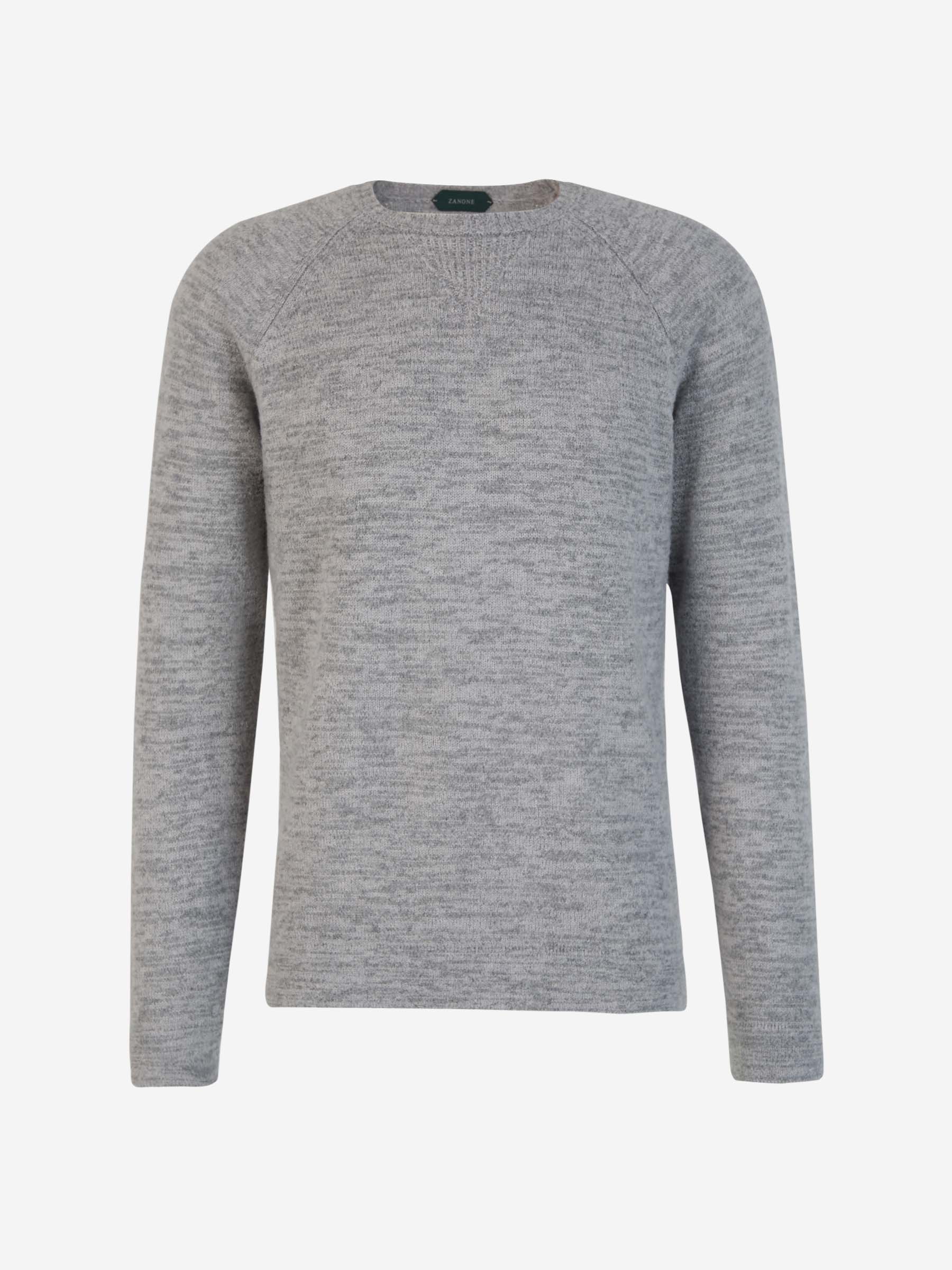 Outlet online Zanone Hombre Jersey Punto Lana color Gris Claro sku 542-002297 01 - Foto 1