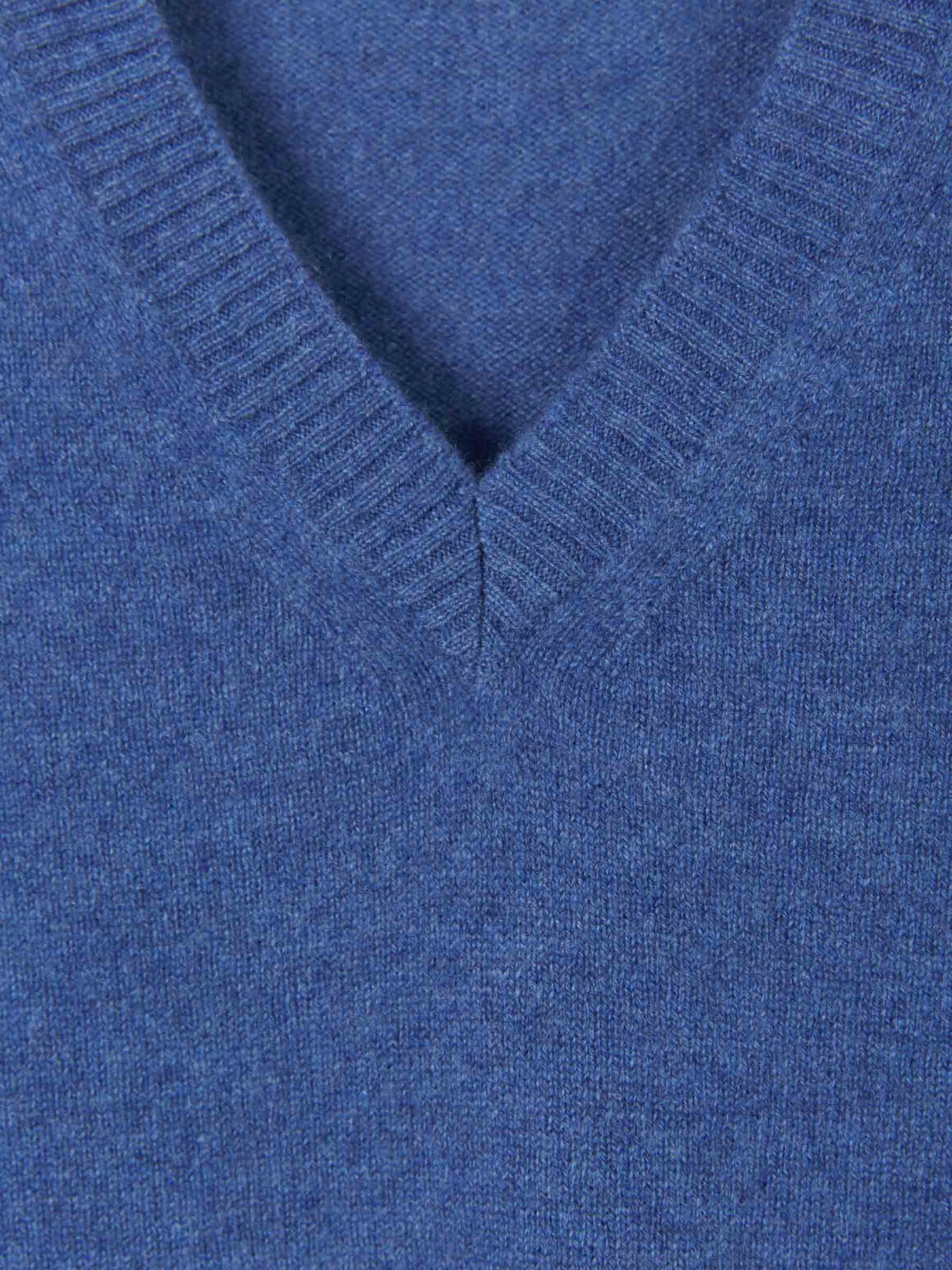 Outlet online Santa Eulalia Hombre Jersey Punto Cashmere color Marron Oscuro sku 542-002301 02 - Foto 3