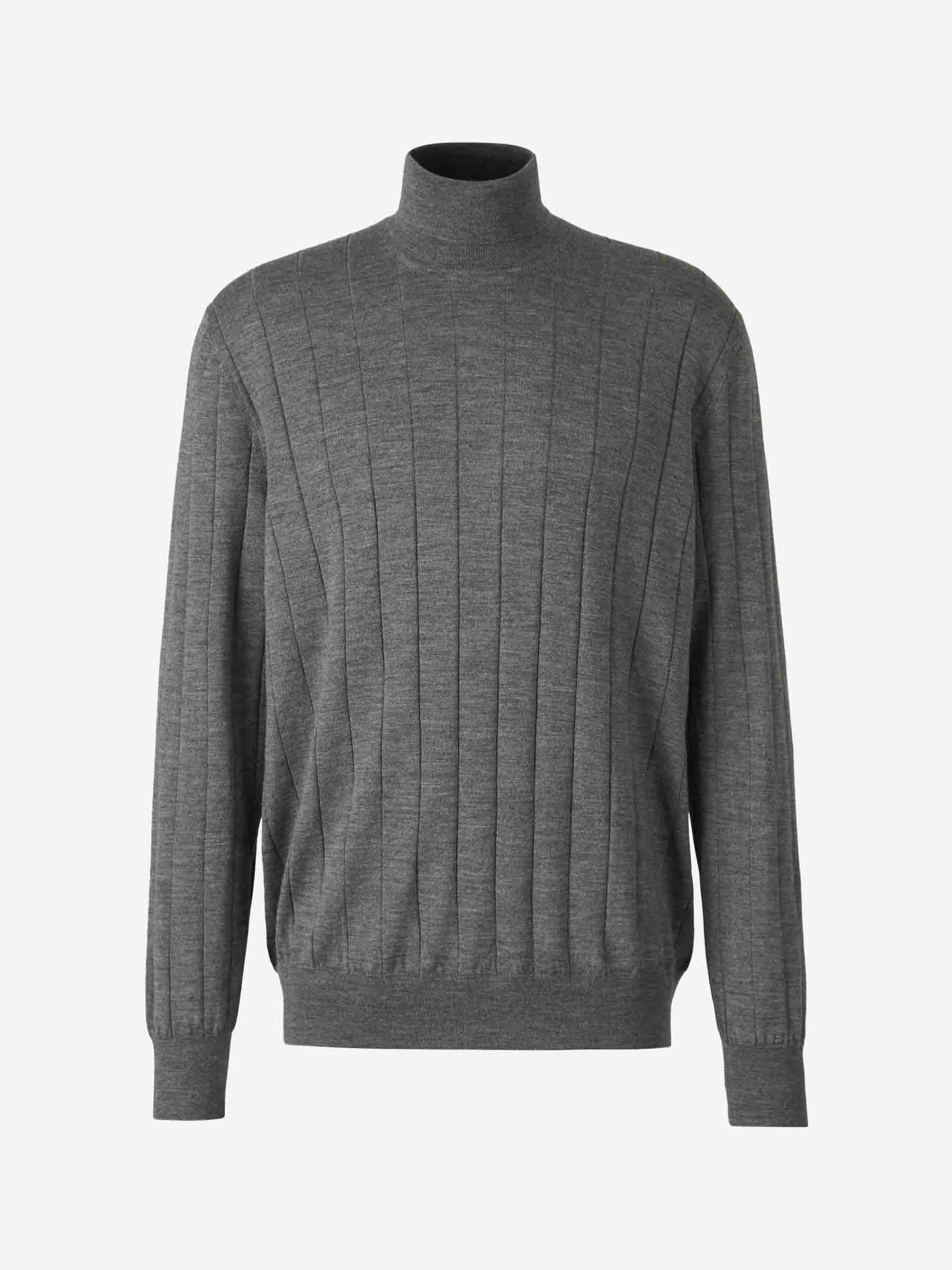 Santa Eulalia Hombre Barcelona Jersey Punto Lana color Gris Antracita sku 542-002312 02 - Foto 1