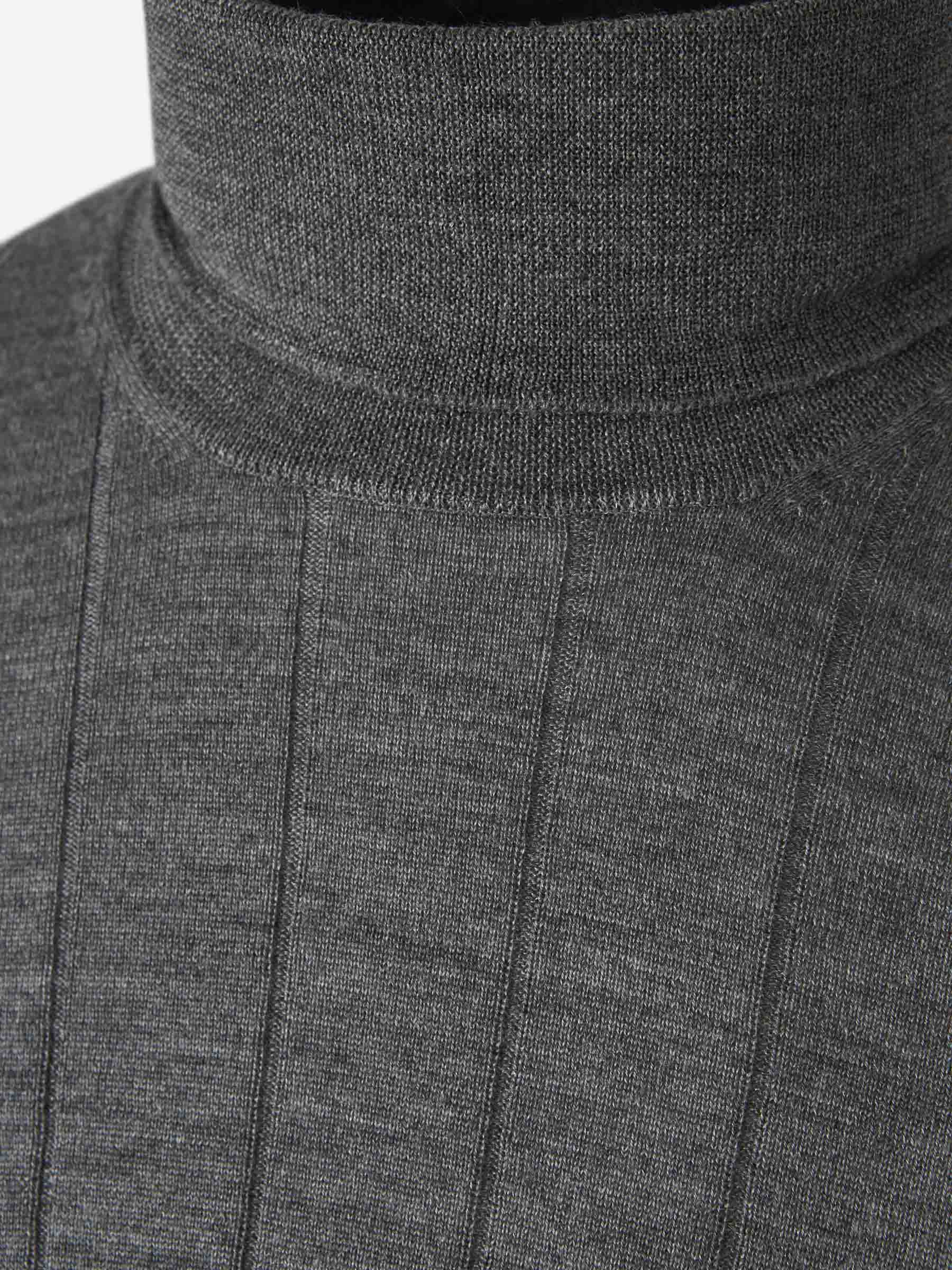 Santa Eulalia Hombre Barcelona Jersey Punto Lana color Gris Antracita sku 542-002312 02 - Foto 3