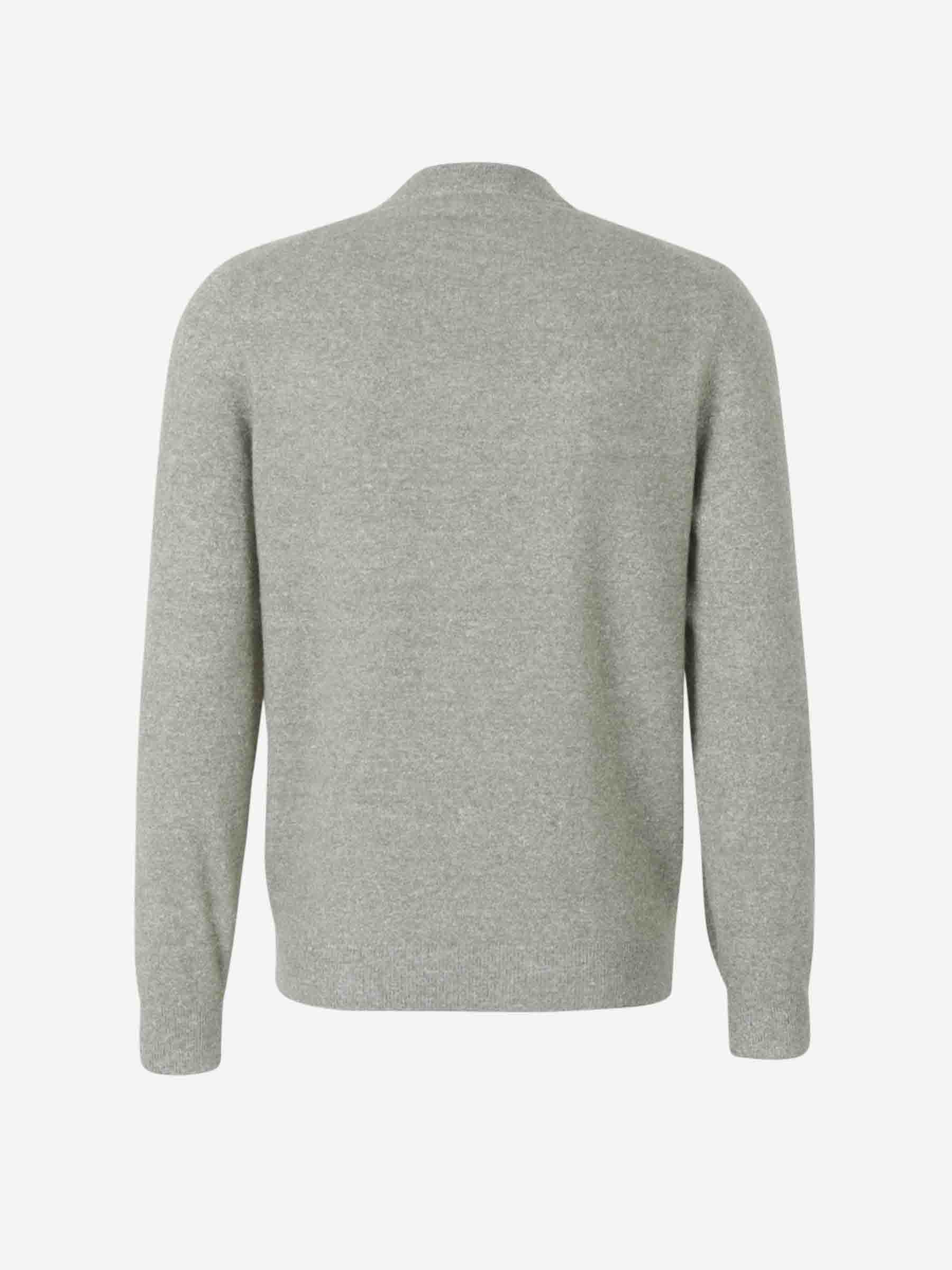 Outlet online Fedeli Hombre Jersey Punto Cashmere color Gris Piedra sku 542-002343 04 - Foto 2