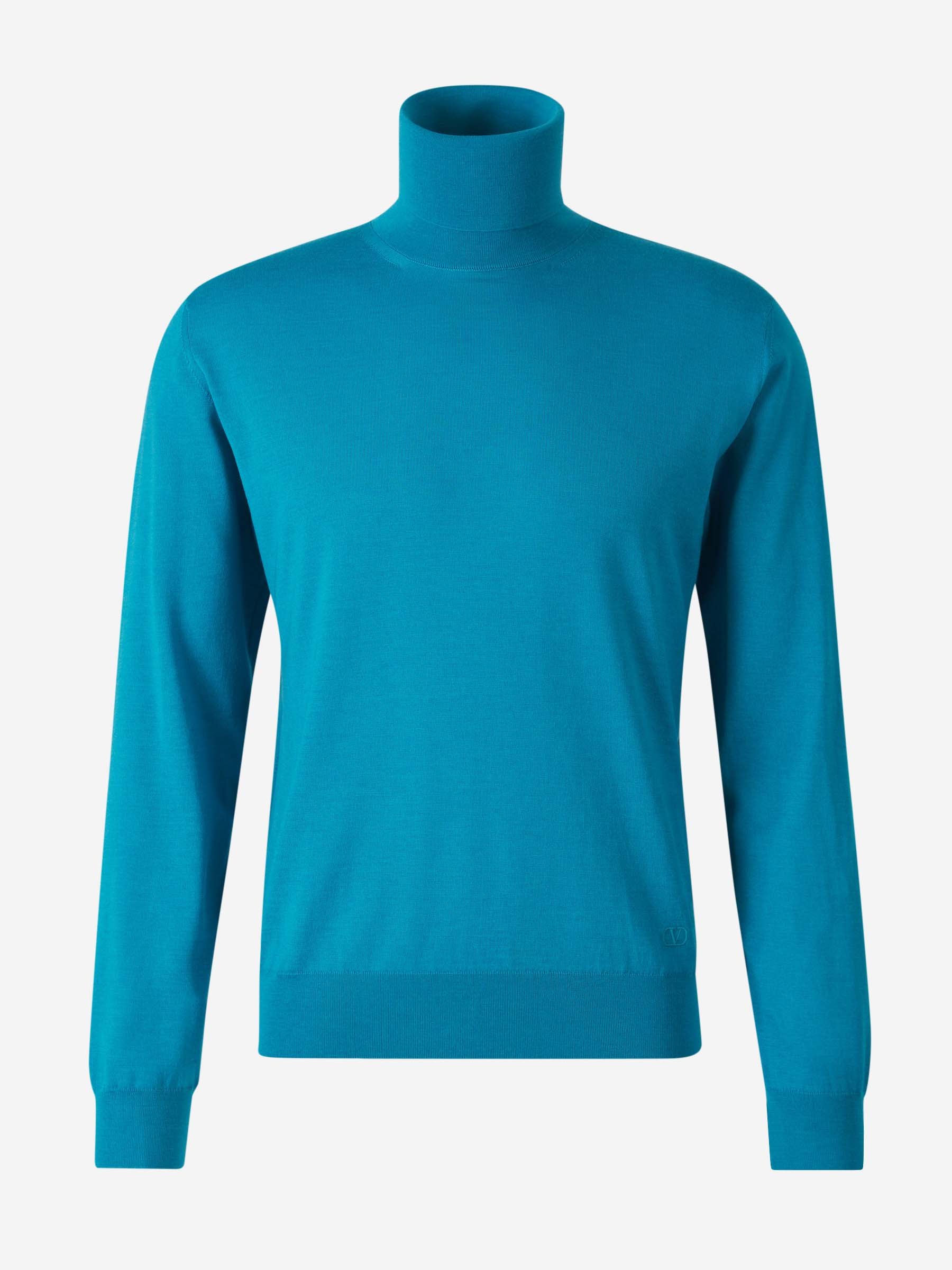 Valentino Hombre Barcelona Jersey Liso Lana color Azul sku 542-002380 01 - Foto 1