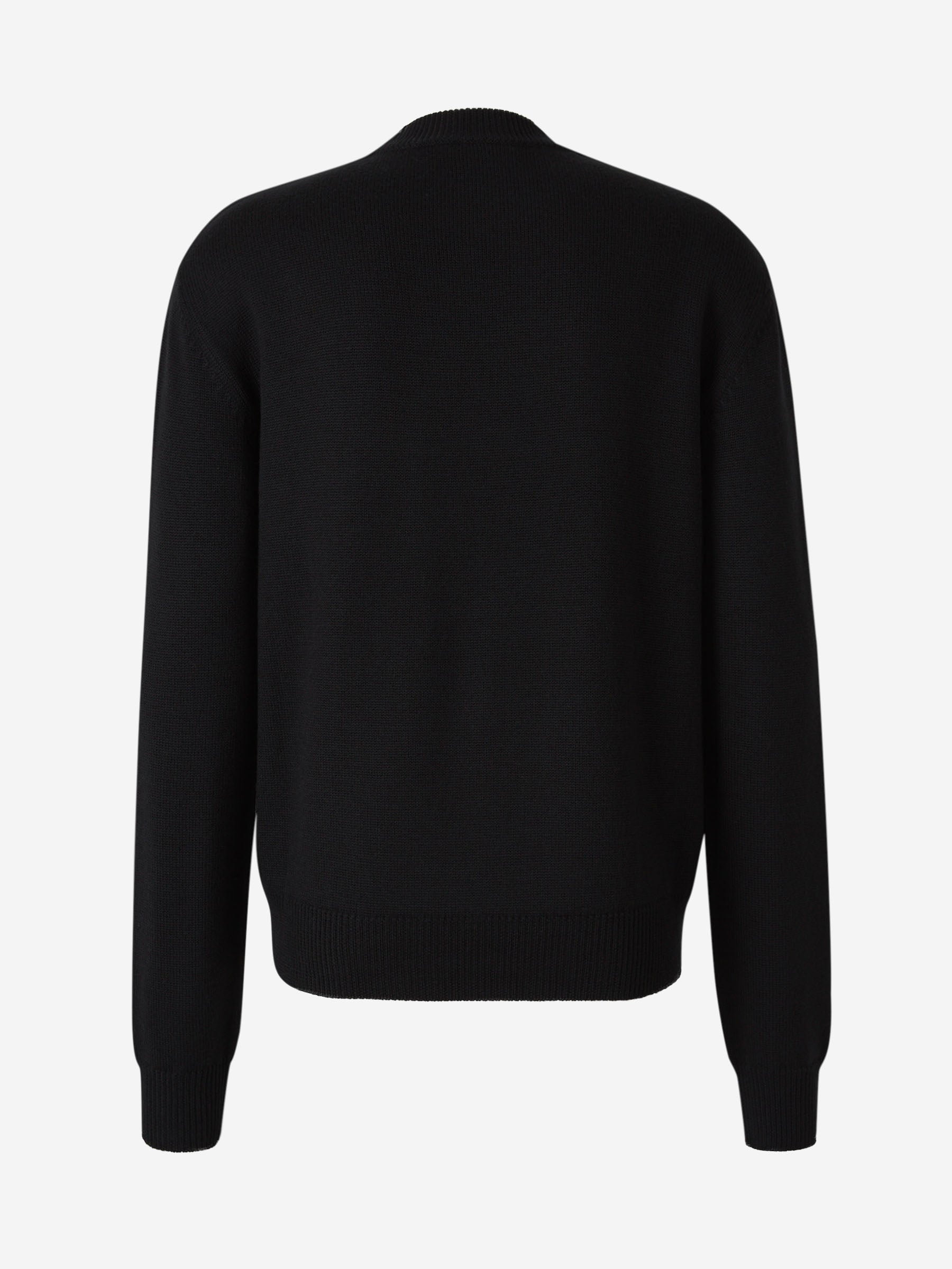 Outlet online Balmain Hombre Jersey Punto Logo color Negro sku 542-002421 00 - Foto 2