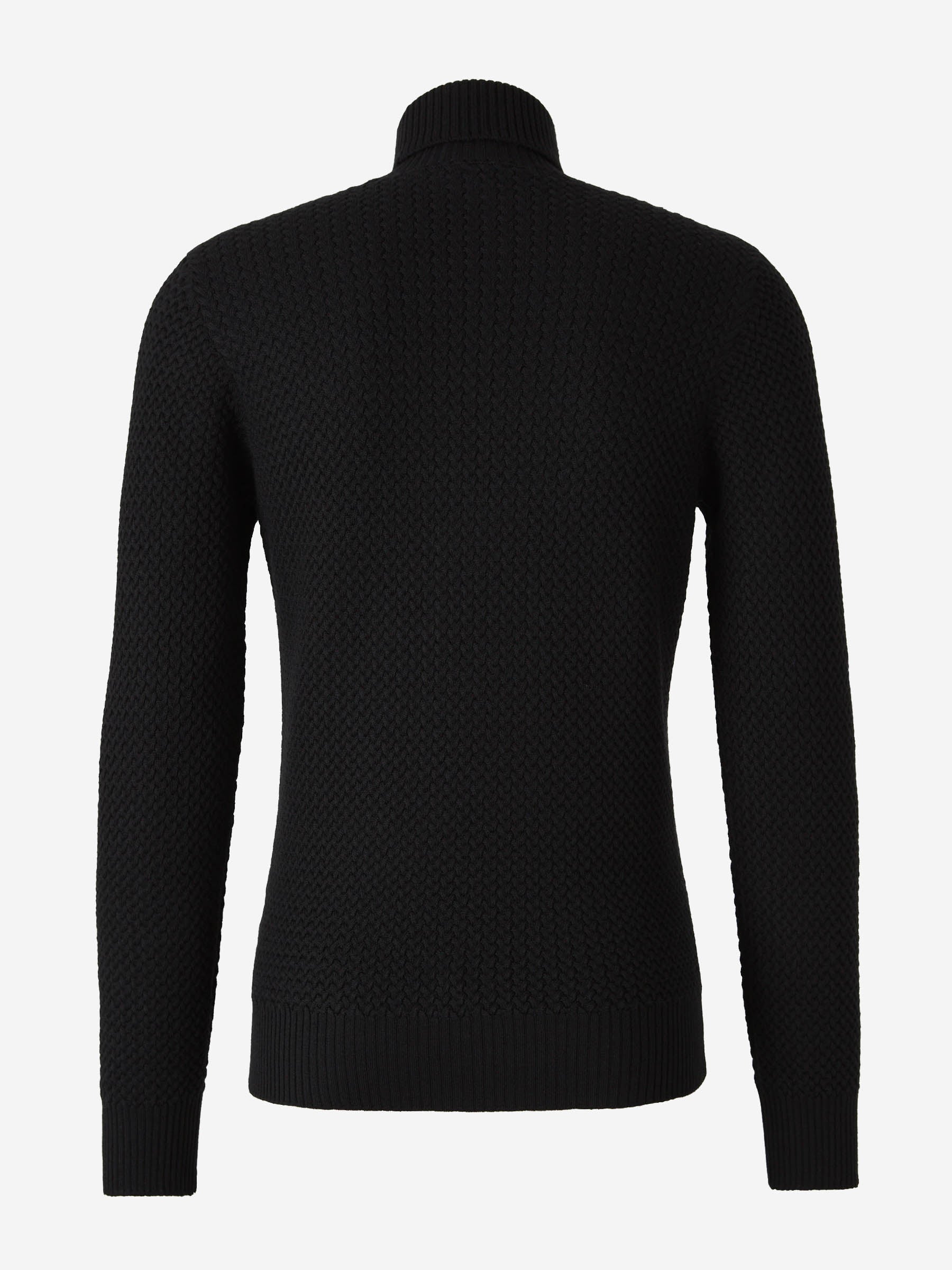 Outlet online Gran Sasso Hombre Jersey Punto Trenzado color Gris Antracita sku 542-002432 02 - Foto 2