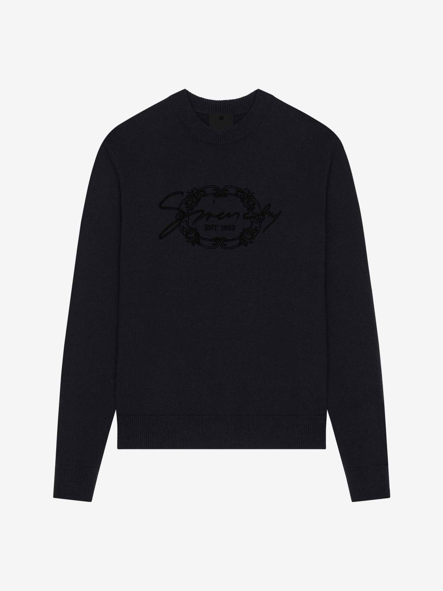 Givenchy Hombre Barcelona Jersey Punto Lana color Negro sku 542-002452 01 - Foto 1