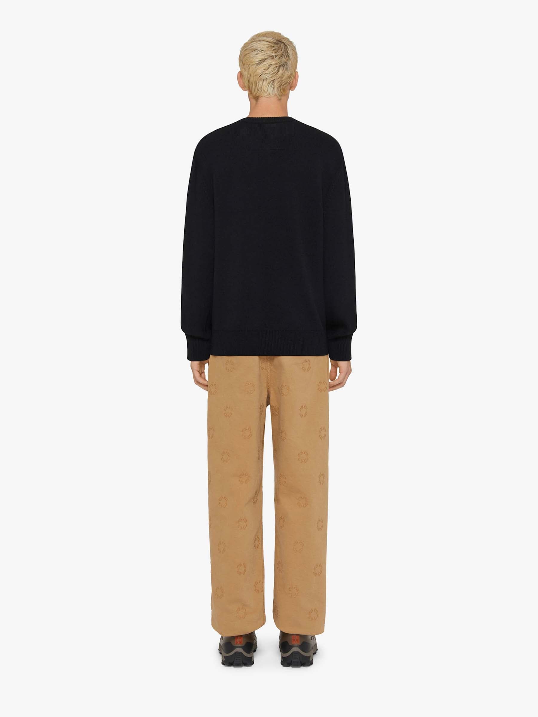 Givenchy Hombre Barcelona Jersey Punto Lana color Negro sku 542-002452 01 - Foto 3