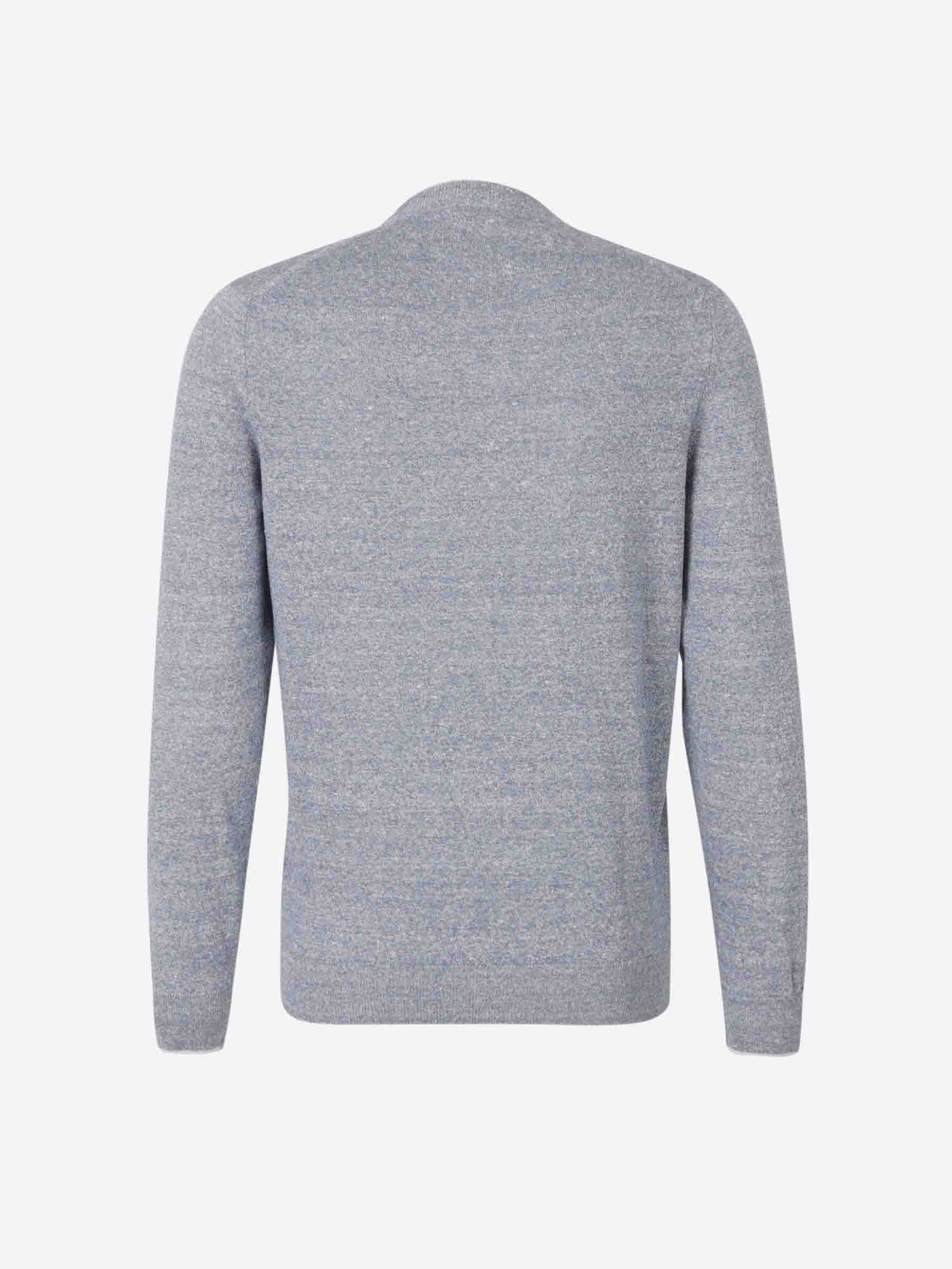 Outlet online Santa Eulalia Hombre Jersey Punto Lino color Azul sku 542-002455 01 - Foto 2