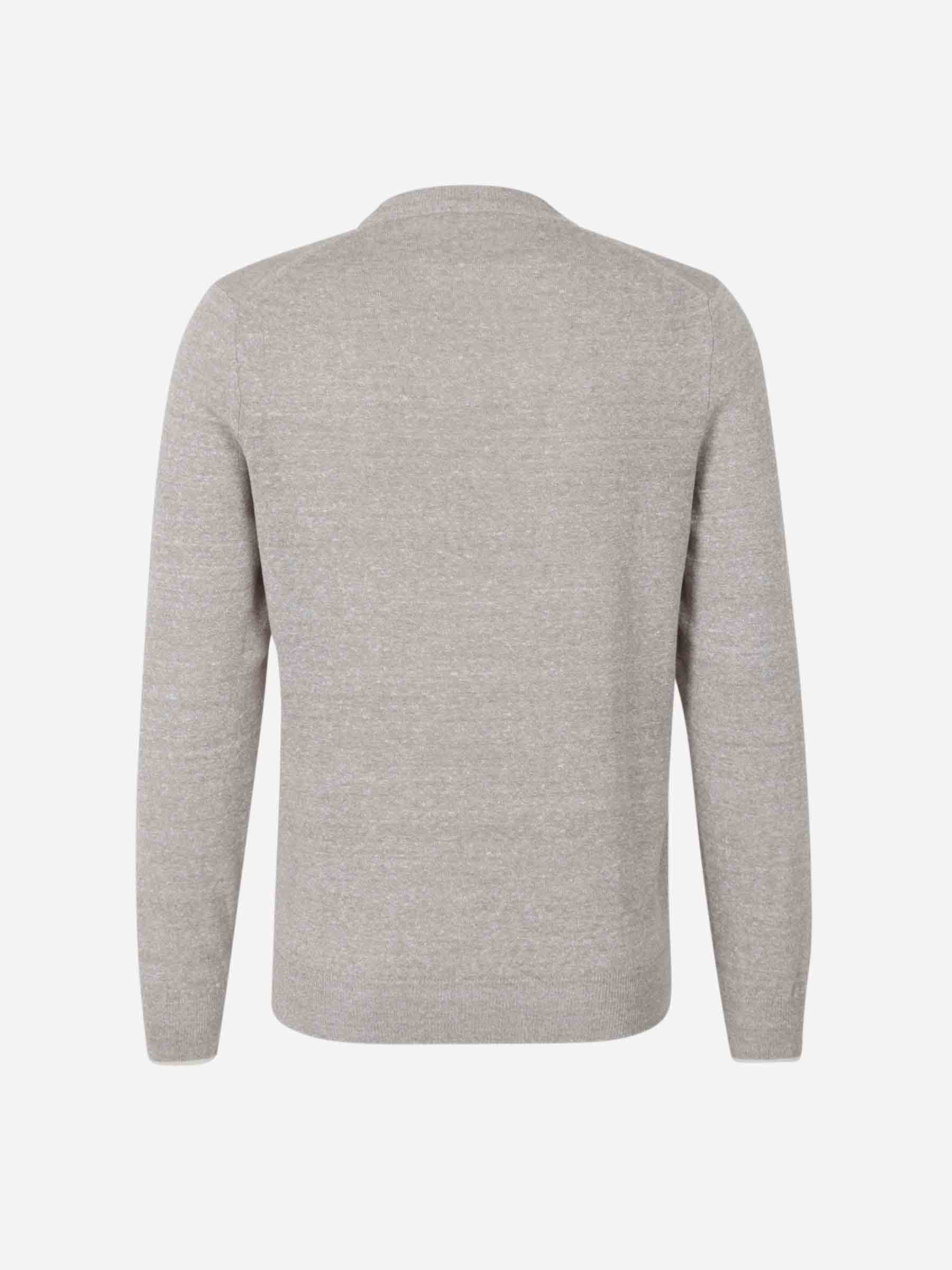 Outlet online Santa Eulalia Hombre Jersey Punto Lino color Marrón sku 542-002455 02 - Foto 2