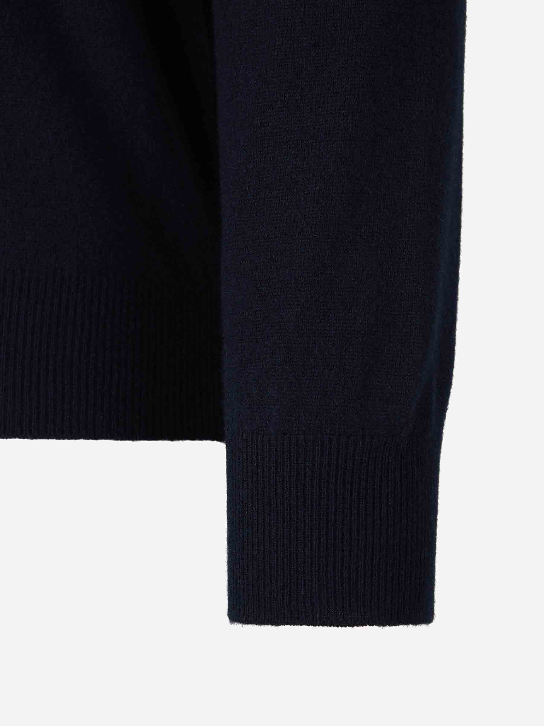 Outlet online Gran Sasso Hombre Jersey Punto Lana color Azul Marino sku 542-002467 01 - Foto 4