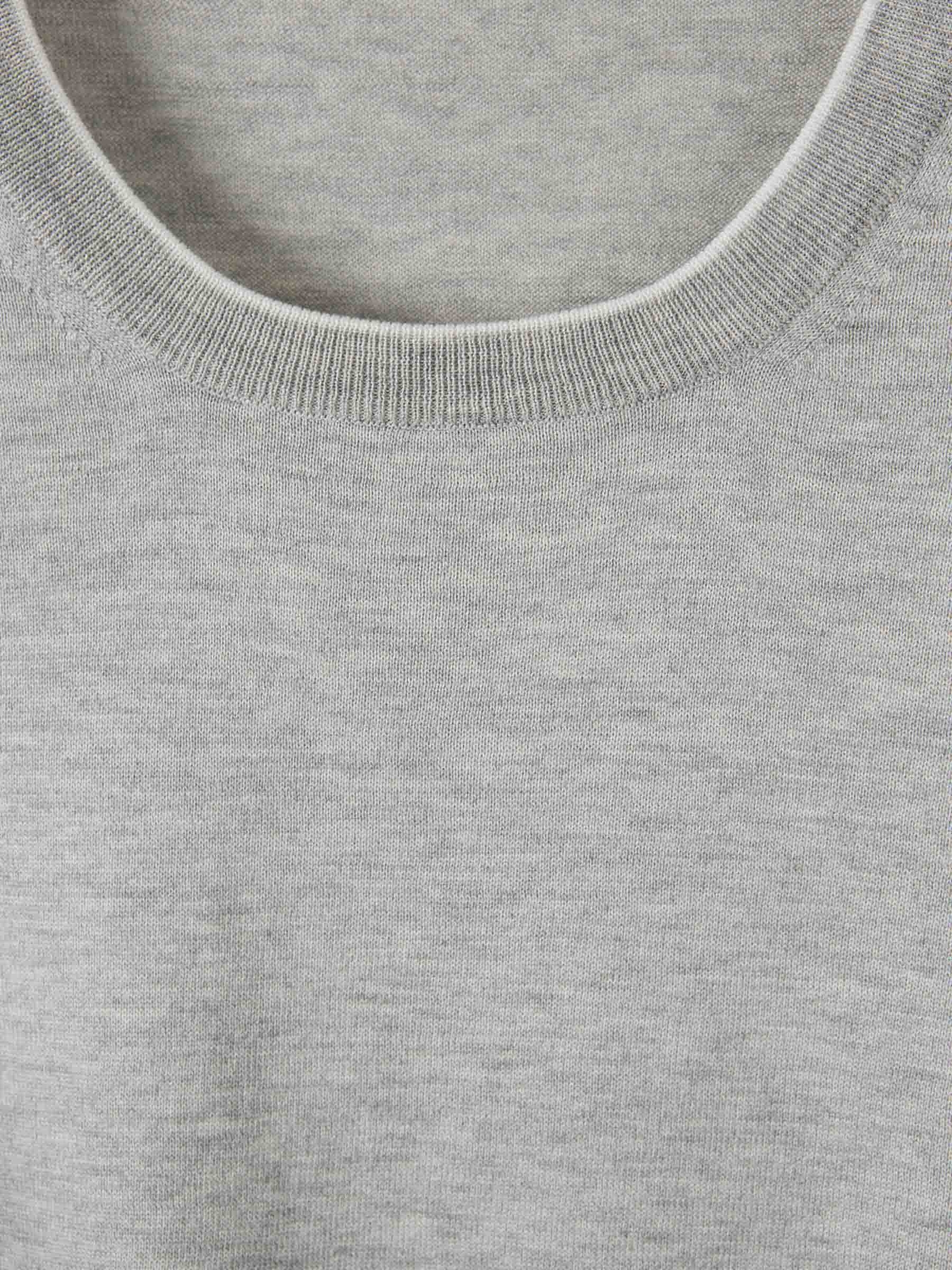 Santa Eulalia Hombre Barcelona Jersey Punto Seda color Gris Claro sku 542-002471 02 - Foto 3