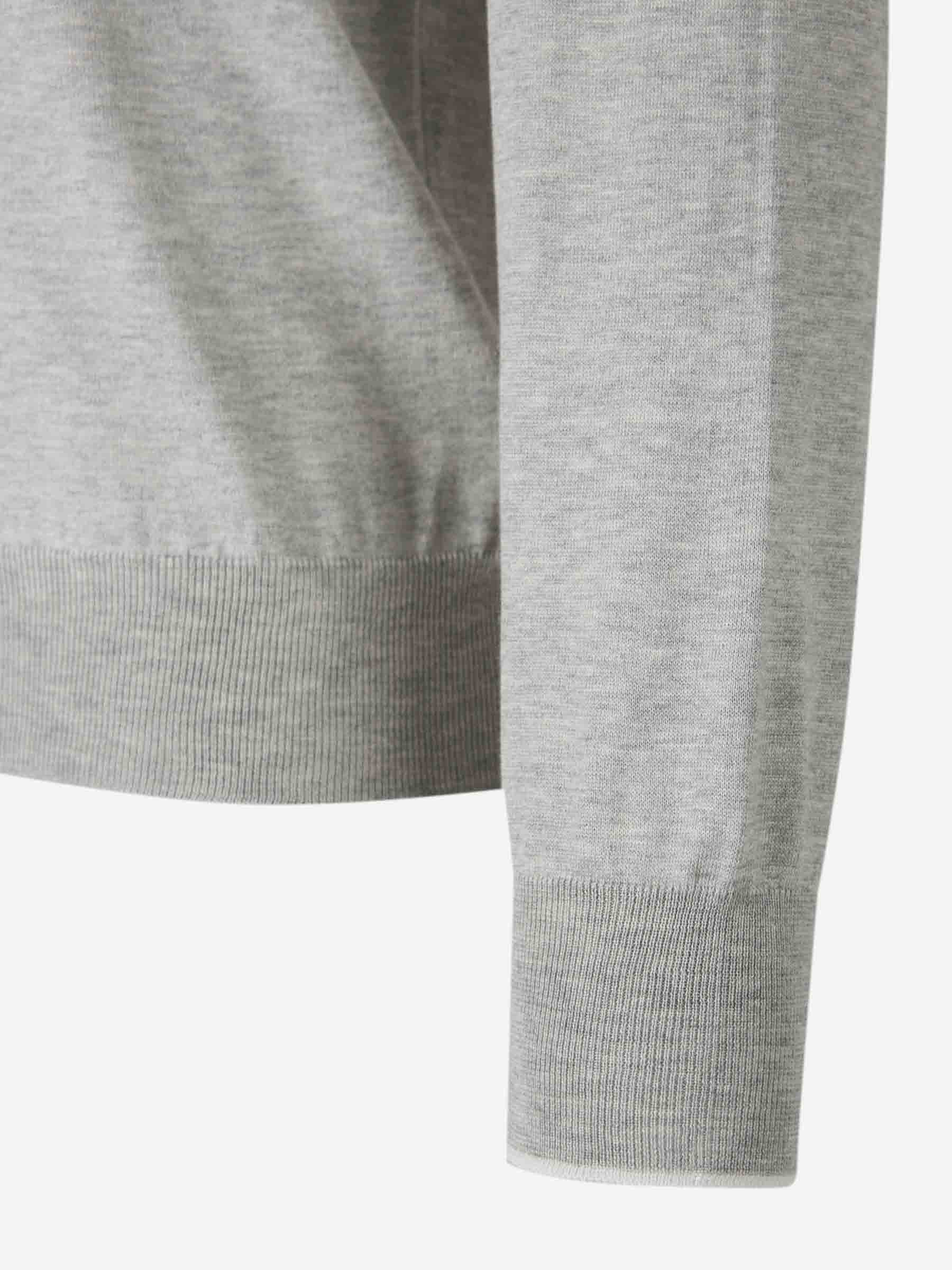 Santa Eulalia Hombre Barcelona Jersey Punto Seda color Gris Claro sku 542-002471 02 - Foto 5