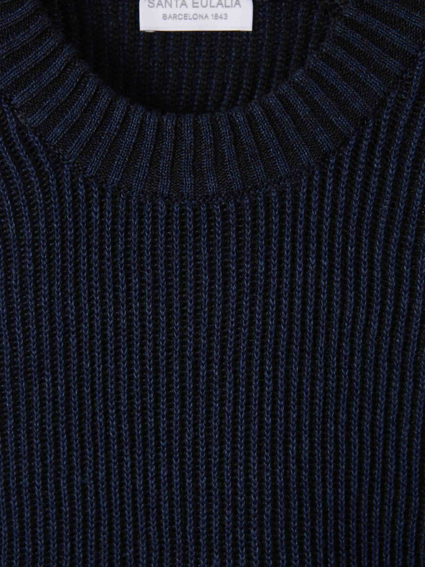 Santa Eulalia Hombre Barcelona Jersey Punto Lino color Azul Marino sku 542-002472 02 - Foto 3
