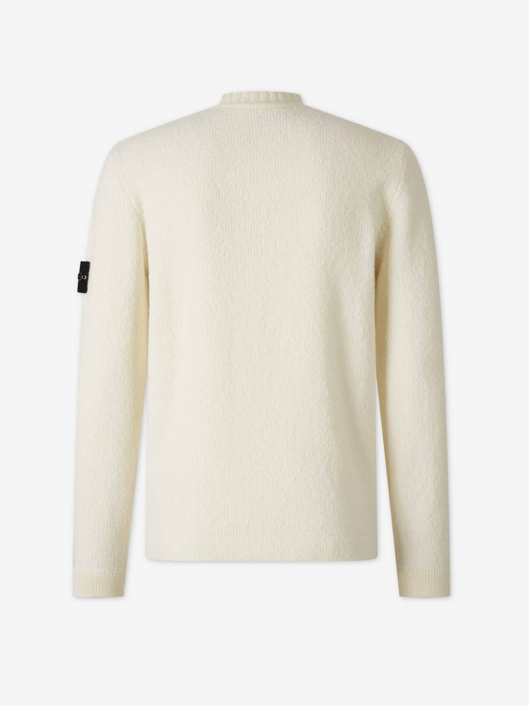 Outlet online Stone Island Hombre Jersey Compass color Marfil sku 542-002499 01 - Foto 2