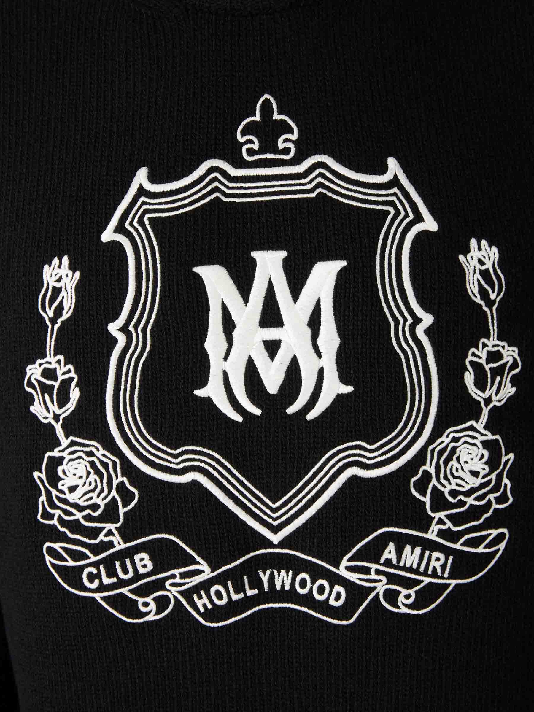 Outlet online Amiri Hombre Jersey Cuello Redondo color Negro sku 542-002535 01 - Foto 4