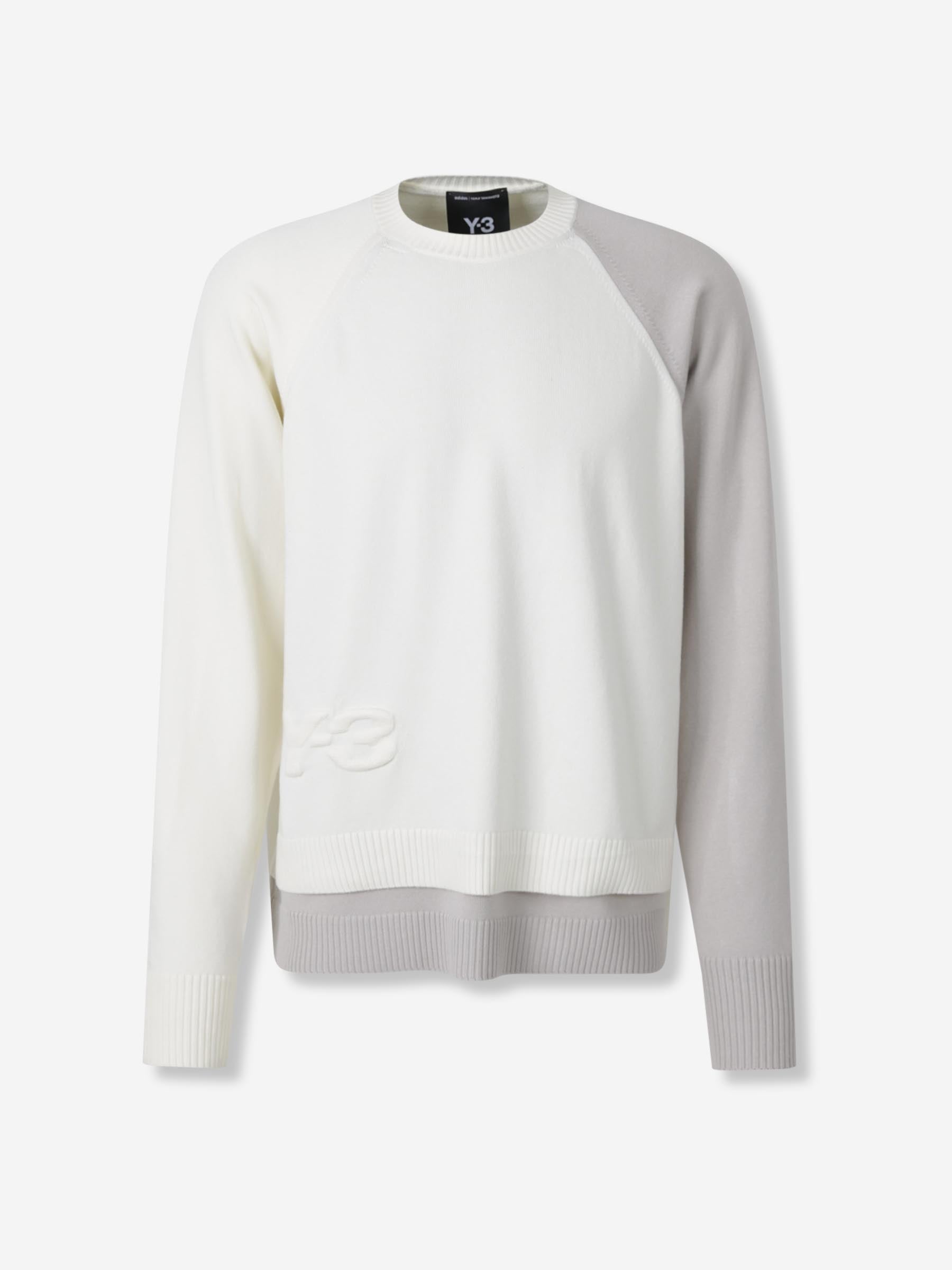 Outlet online Adidas Y-3 Hombre Jersey Punto Capas color Crema sku 542-002538 01 - Foto 1