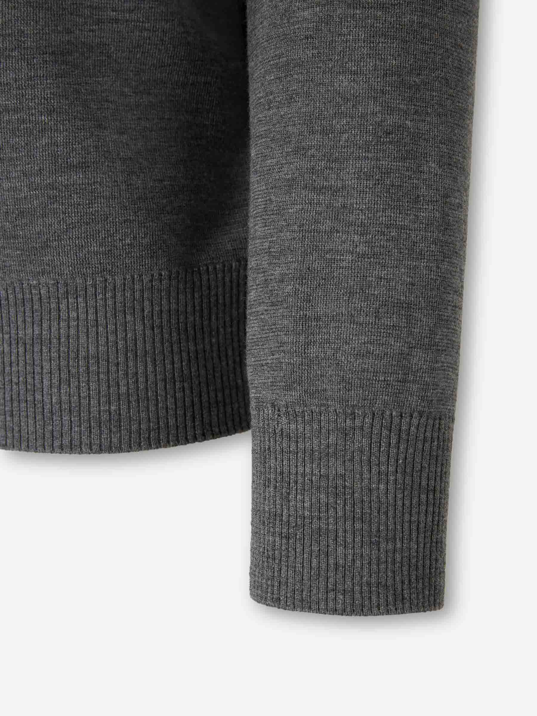 Outlet online Burberry Jersey Punto Lana color Gris sku 542-002561 01 - Foto 5