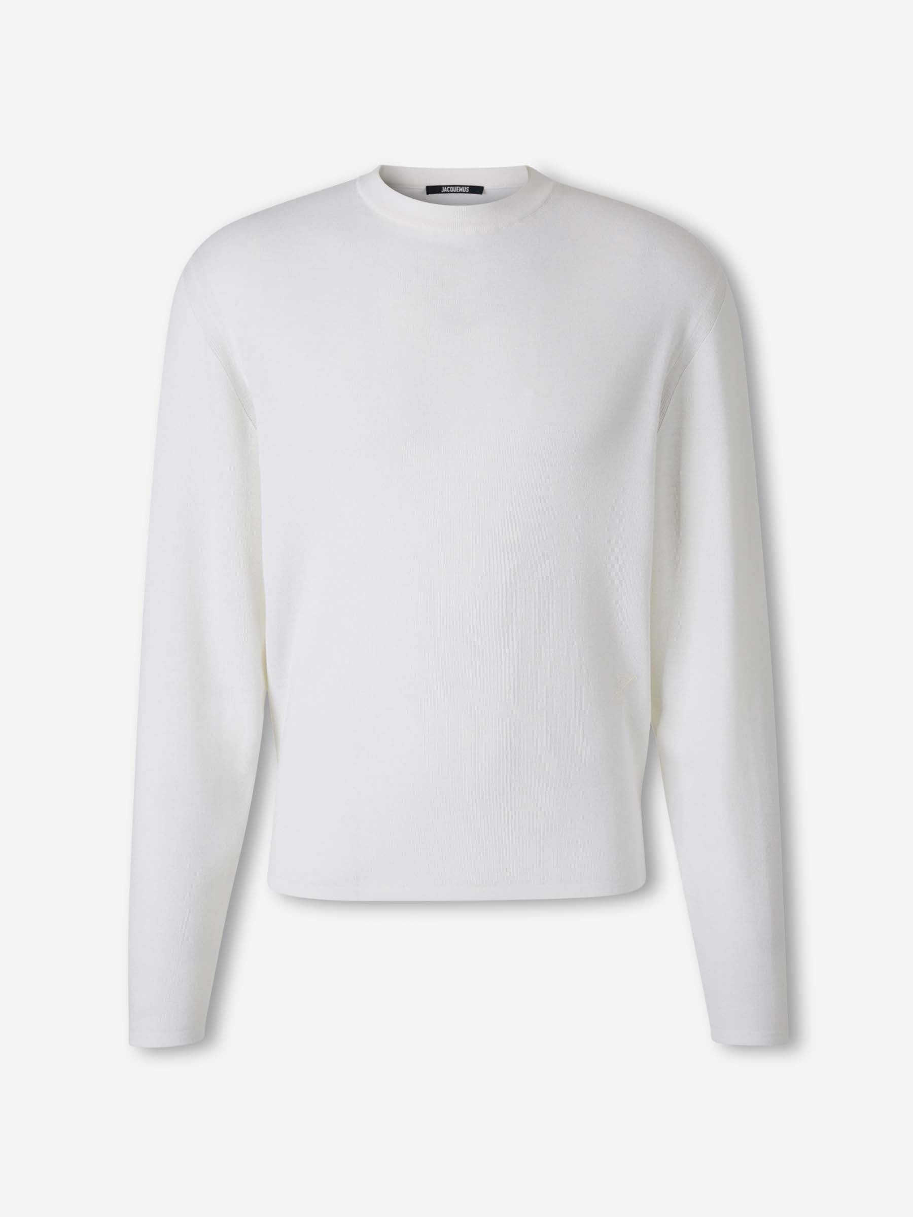 Jacquemus Barcelona Jersey Cuello Redondo color Marfil sku 542-002583 00 - Foto 1