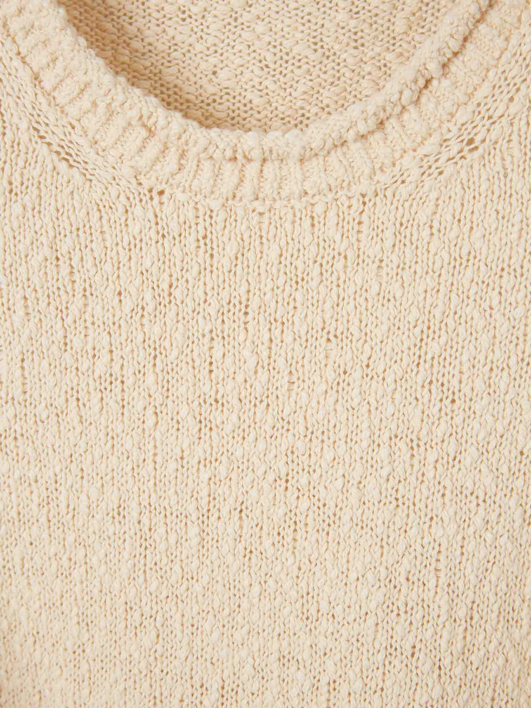 Lardini Hombre Barcelona Jersey Cuello Redondo color Crema sku 542-002588 01 - Foto 3