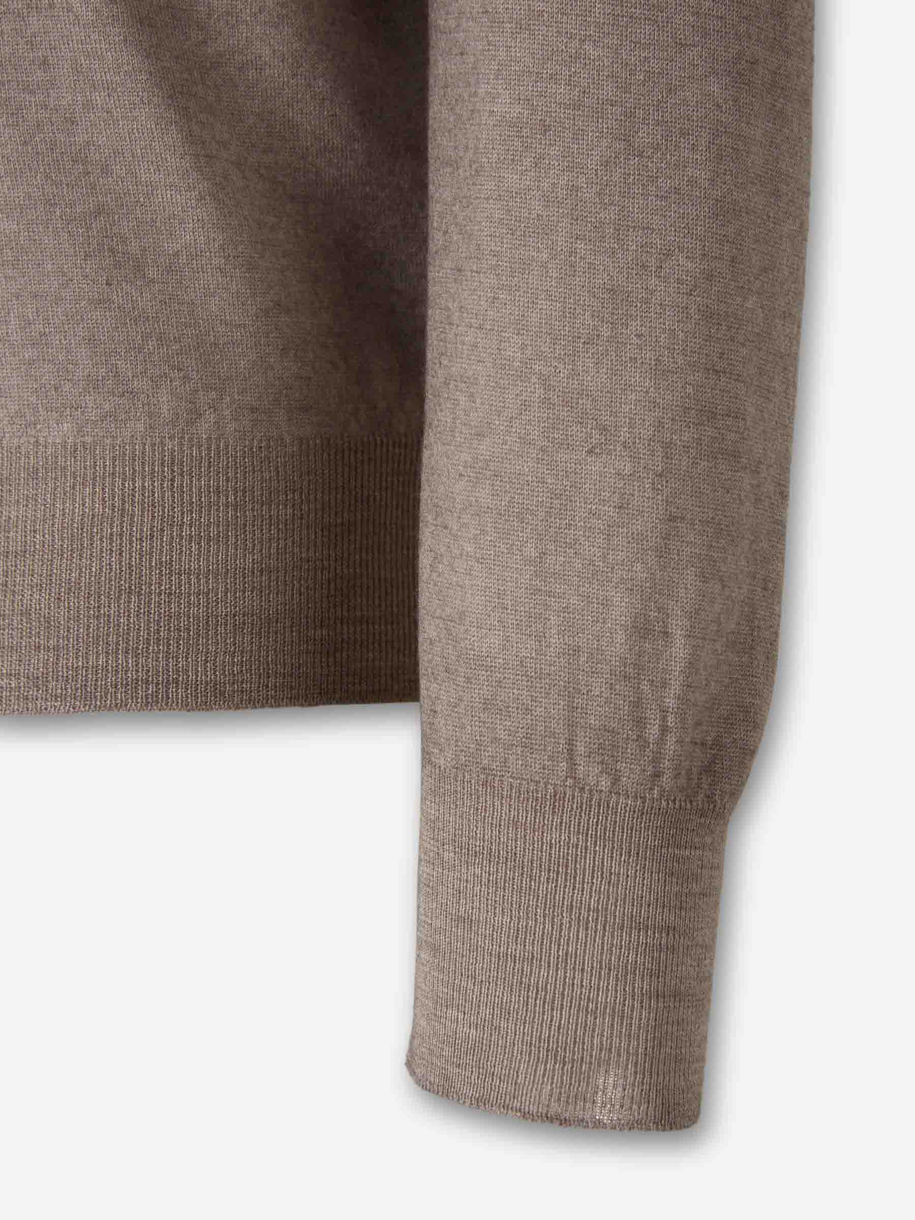 Outlet online Santa Eulalia Hombre Jersey Cuello V color Taupe sku 542-002591 03 - Foto 1
