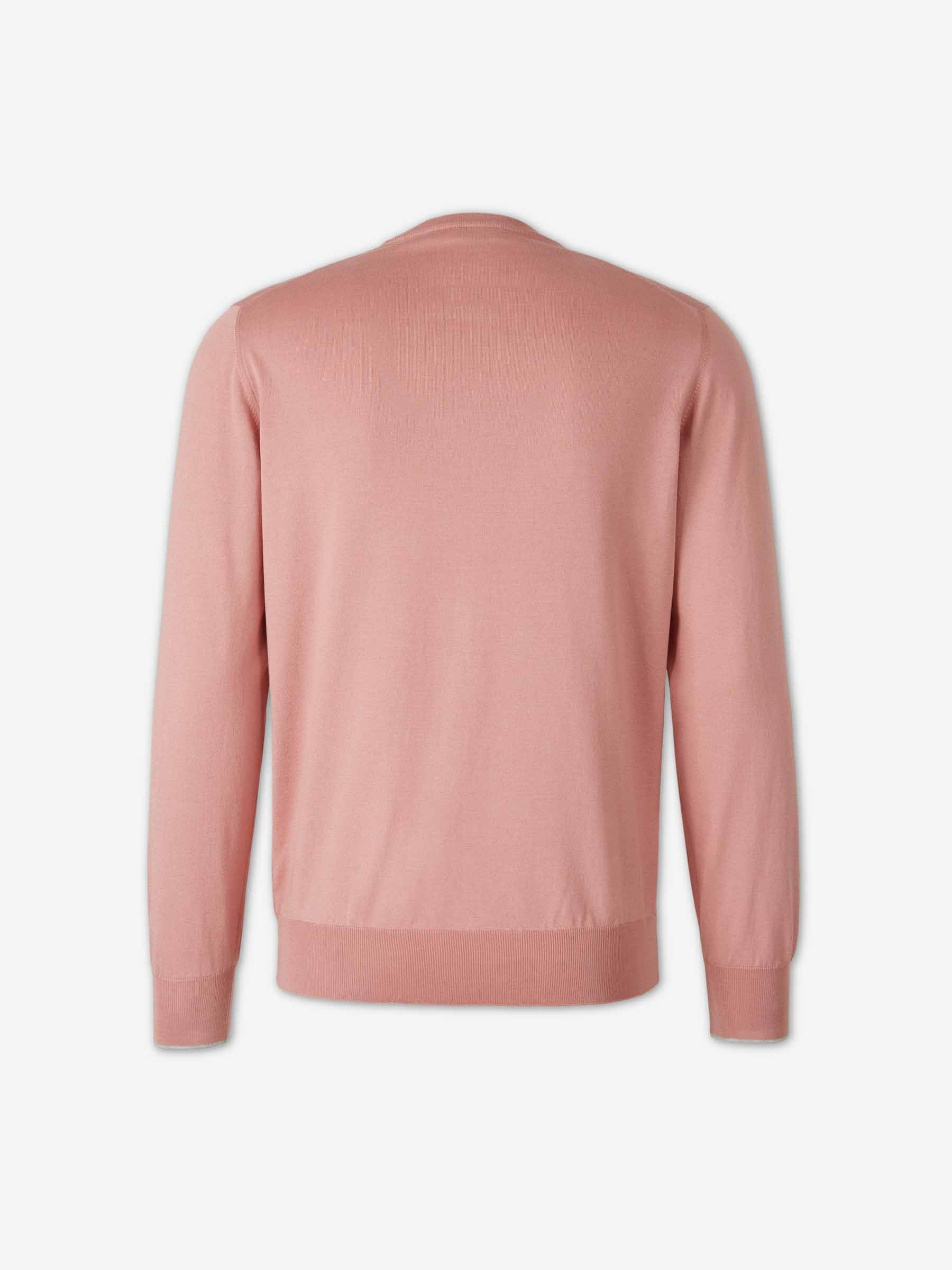 Santa Eulalia Hombre Barcelona Jersey Cuello Redondo color Rosa Envejecido sku 542-002592 02 - Foto 2